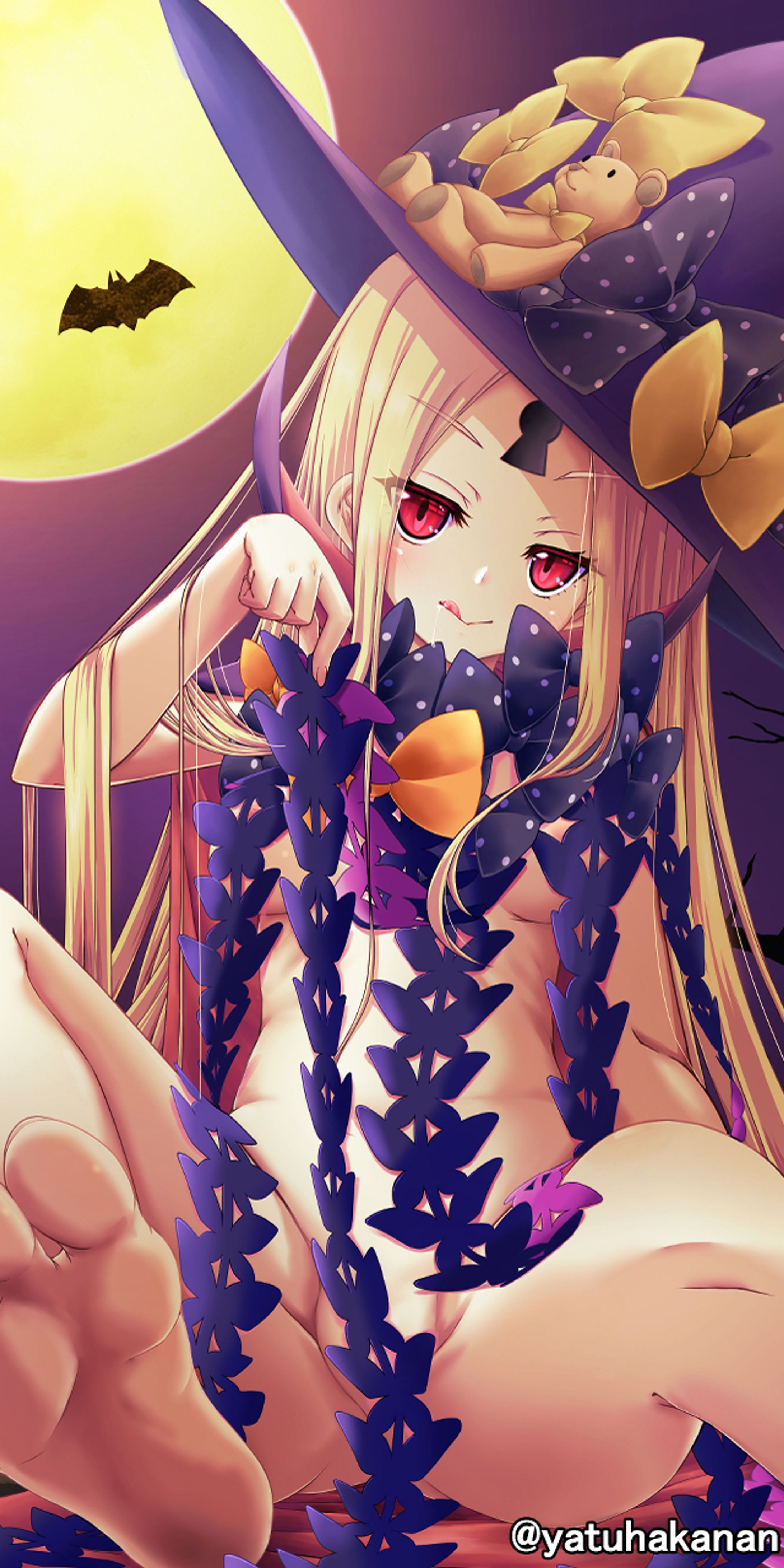 ハロウィンで完成できなかったアビーのイラスト-1