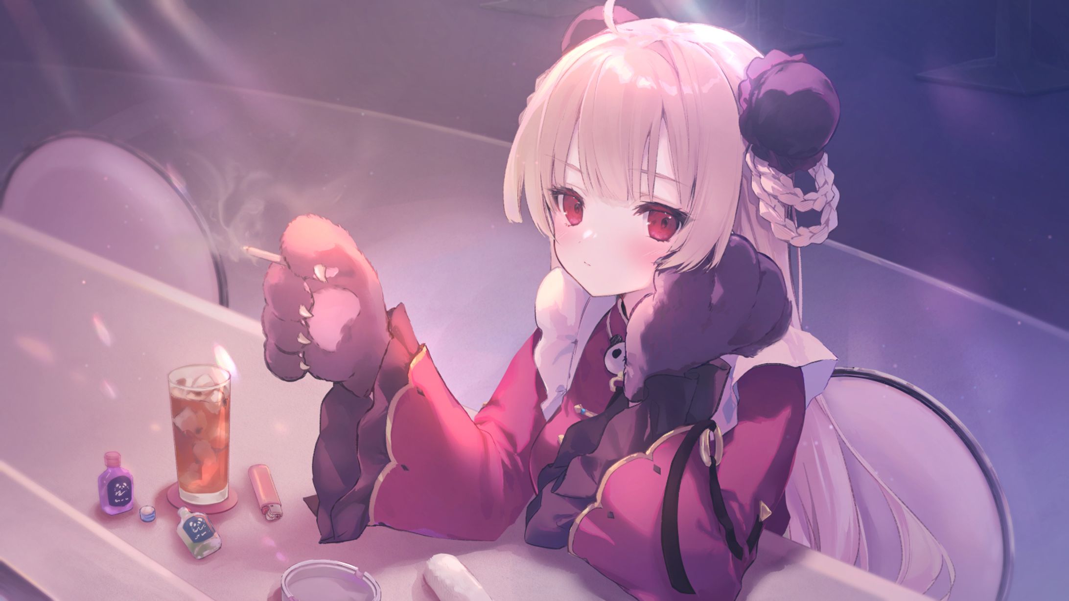 さくぱん！様 配信待機画面イラスト-1