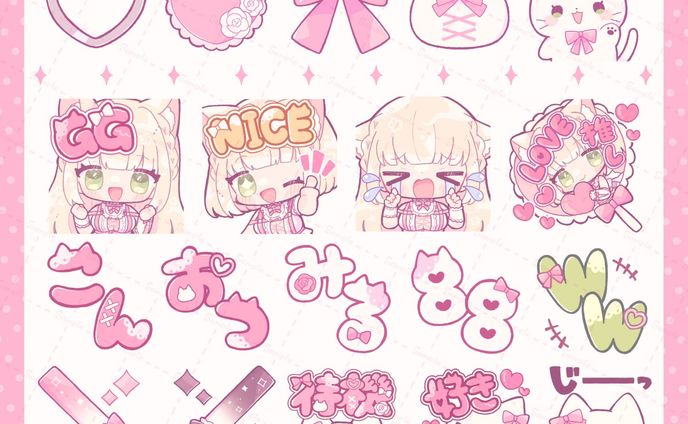 あのこみる様メンバーシップバッジ&スタンプ