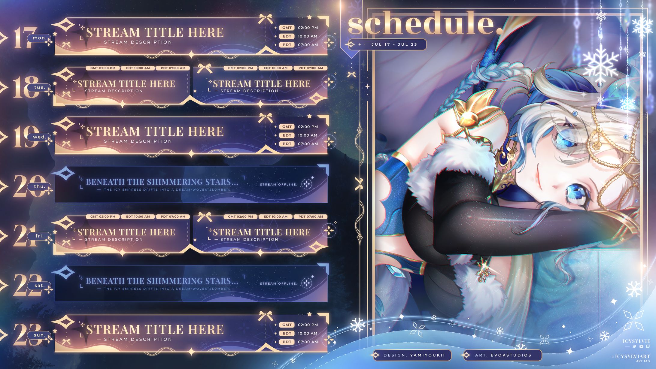 【Schedule】 Sylvie-1