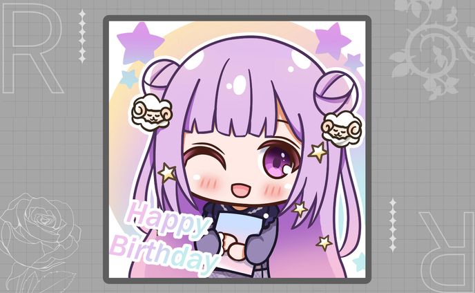 リスナー様依頼　お誕生日企画イラスト
