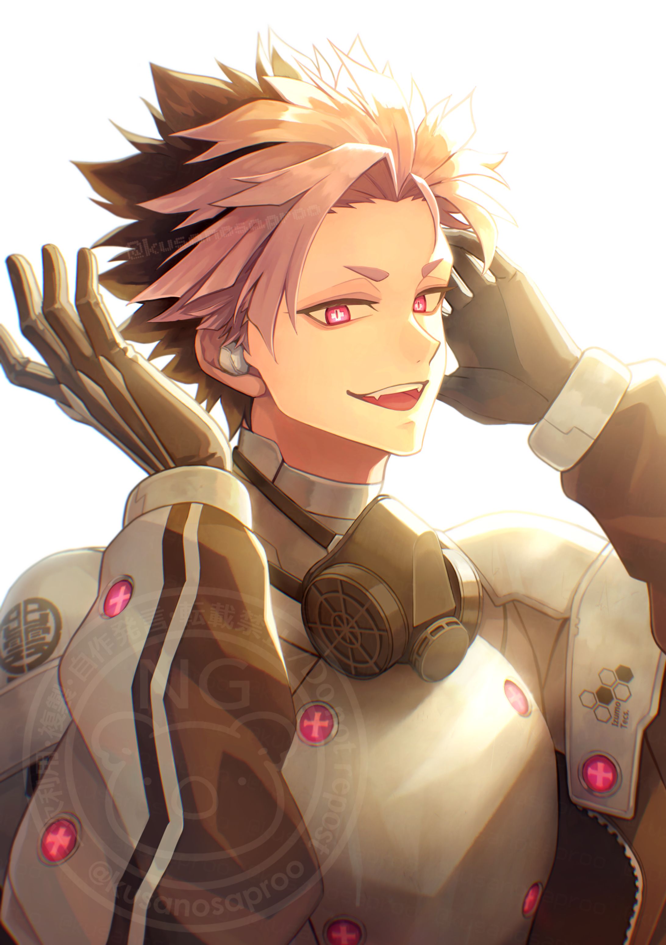 【ファンアート】怪獣8号/鳴海弦-1