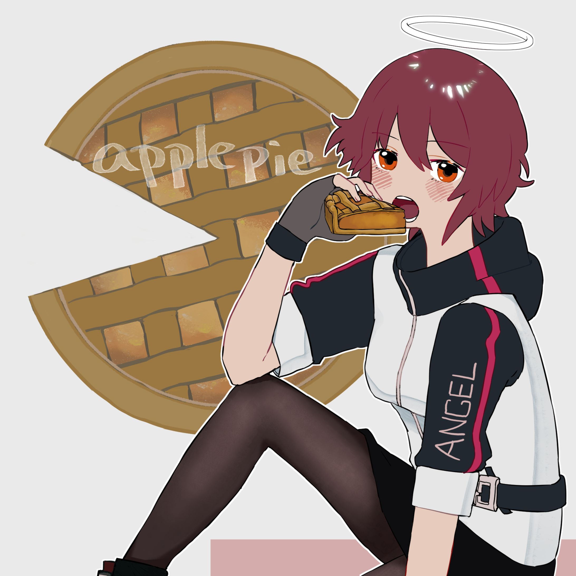 ファンアート(アークナイツ／エクシア)-1