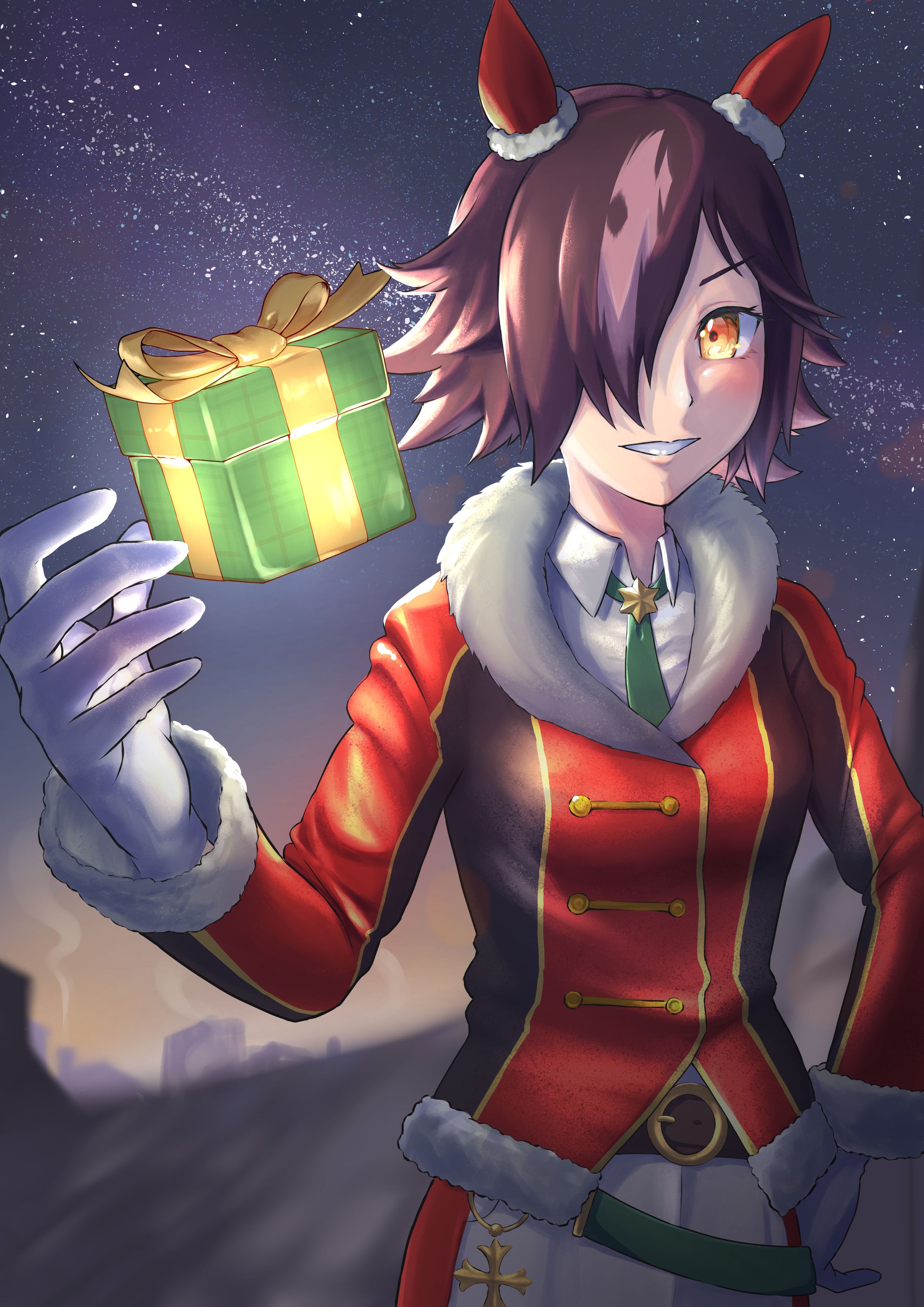 【ウマ娘】クリスマスウオッカ-1