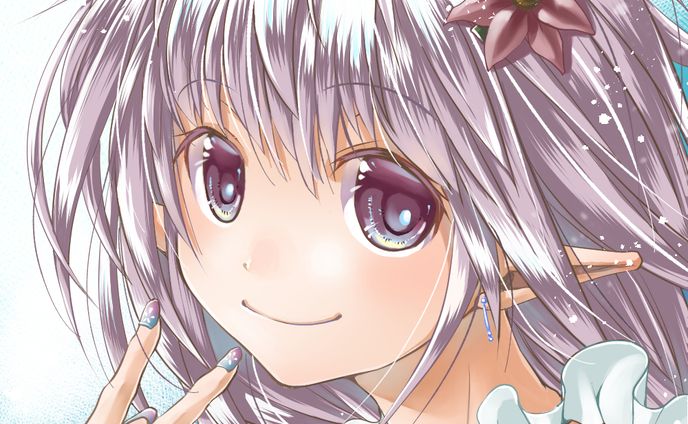 アイコン用イラスト女の子