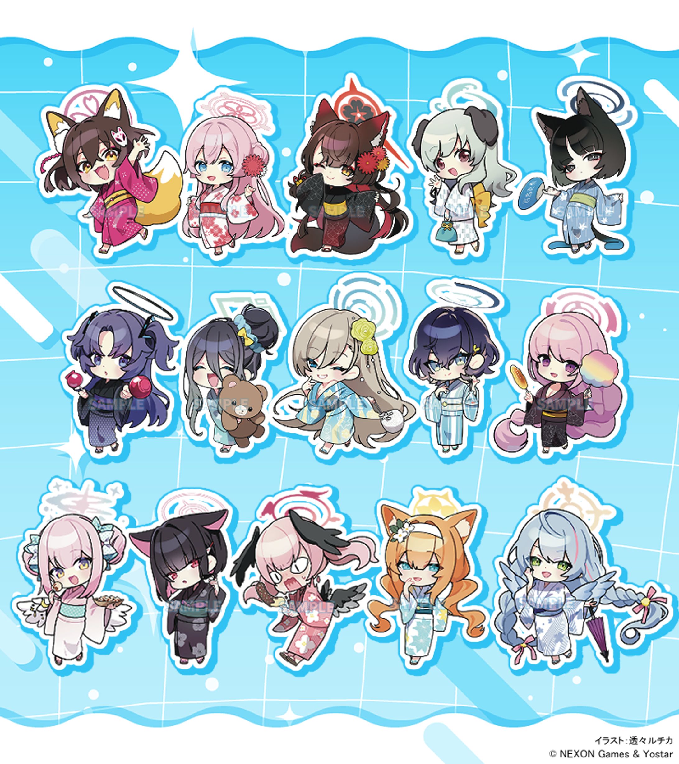 【グッズ】ブルーアーカイブ公式 C108 イラスト-1
