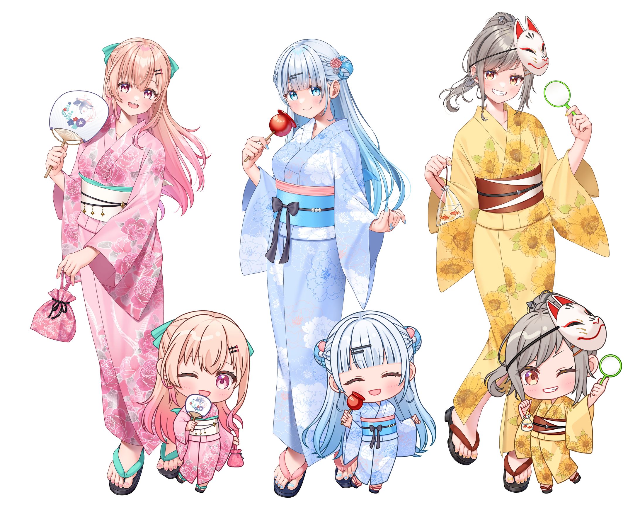 公式グッズ等身＆SDイラスト-1