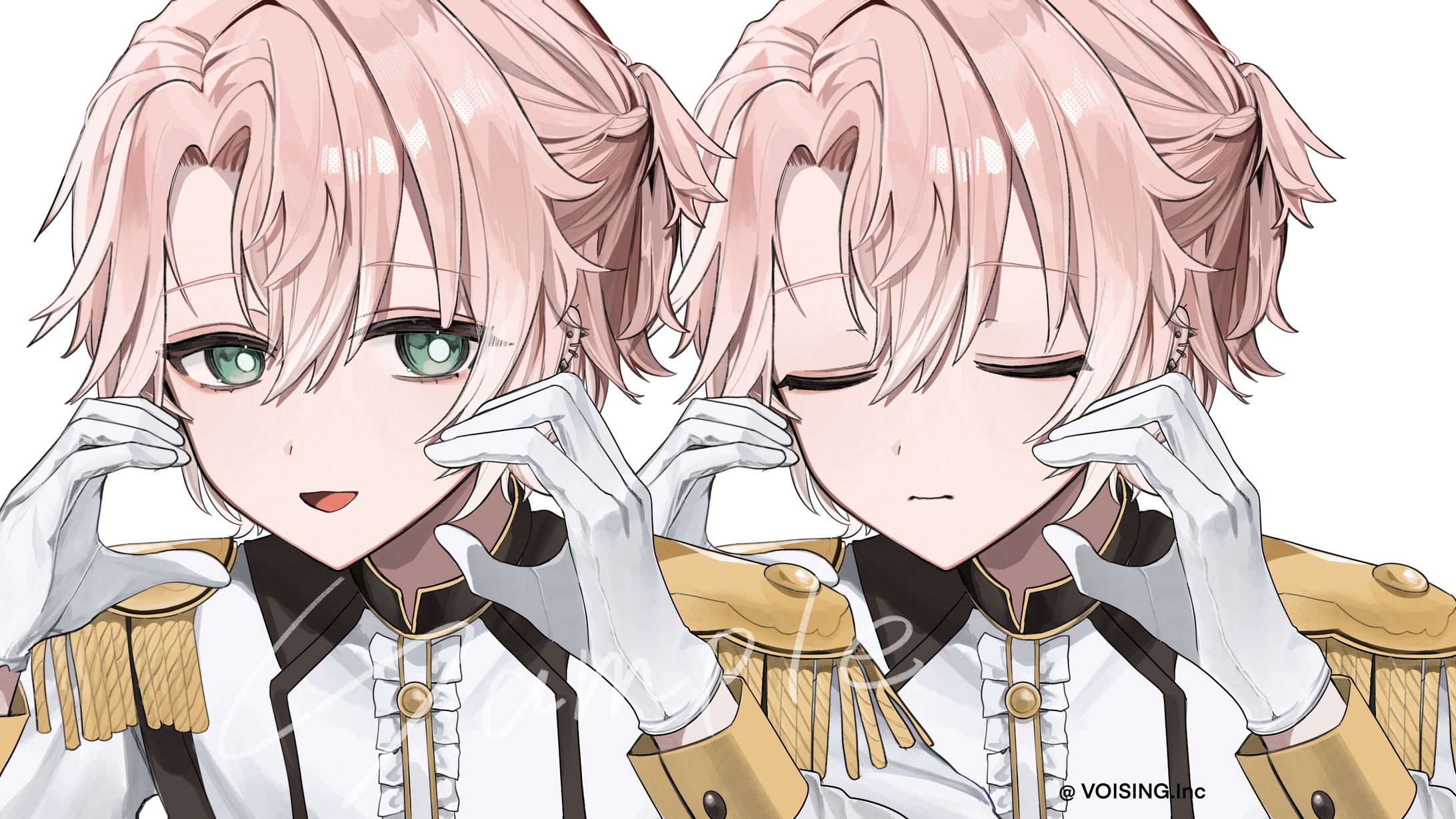 甘夢れむ様 歌ってみた動画　しょーがいゼッタイそーあい宣言❤︎ サムネイル、MVイラスト-1