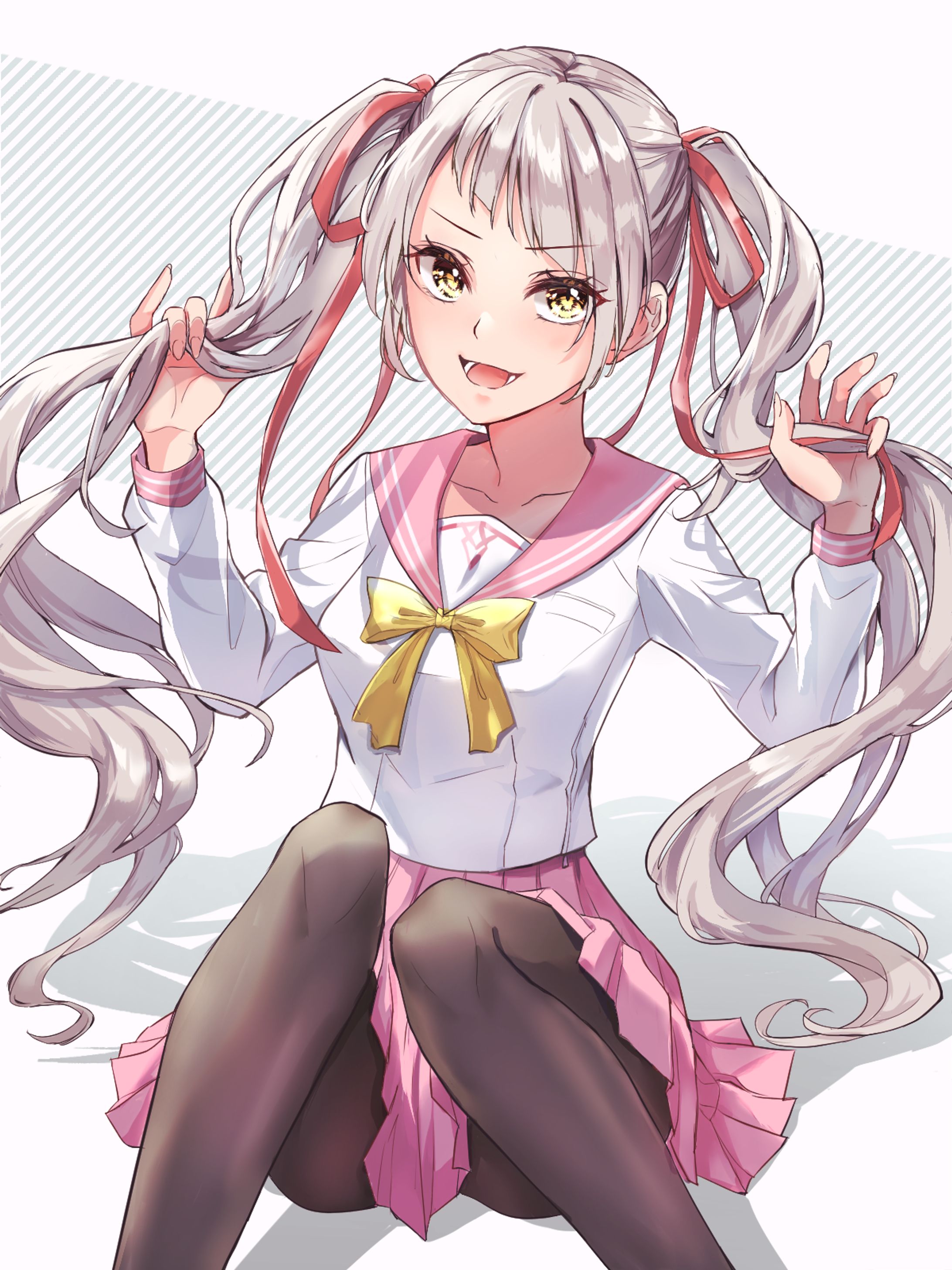 ツインテ女子-1