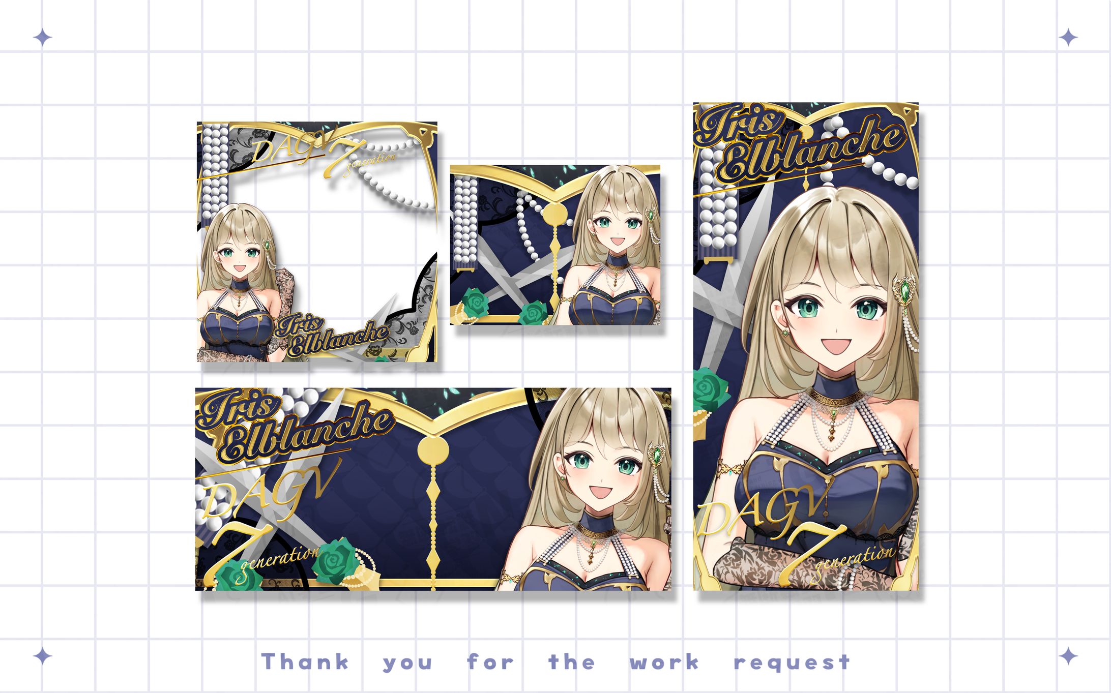 アイリス･エルブランシュ様 闇ガチャラインナップ-1