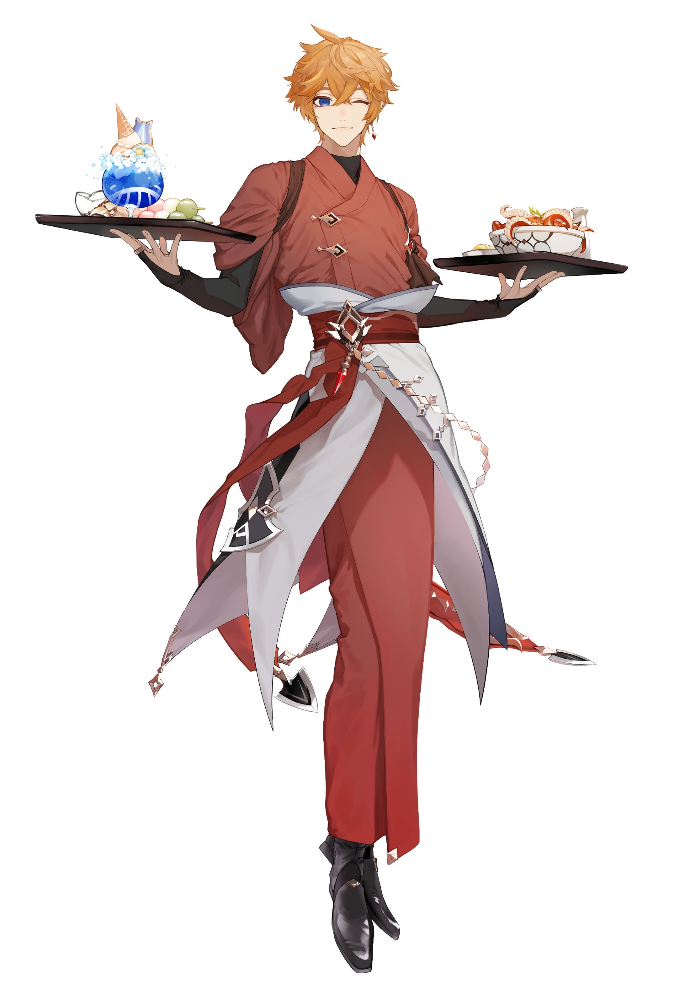 二次創作（原作：原神／HoYoverse）非商用イラスト-1
