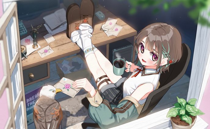 オリジナルイラスト　ファンタジーキュート