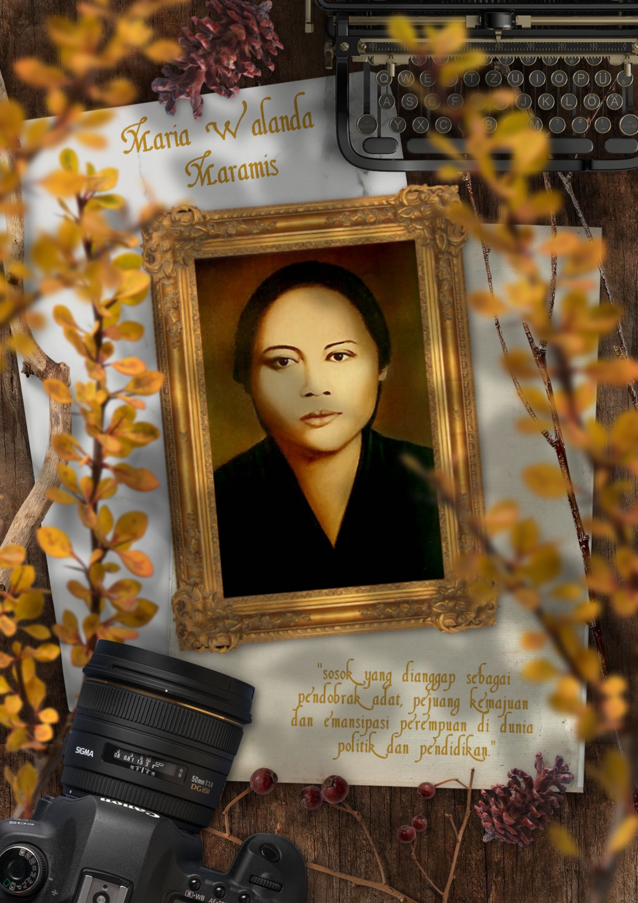 POSTER MARIA WALANDA MARAMIS - Salah satu 10 karya terbaik dalam Sayembara JIPTA 2025 UNAIR-1