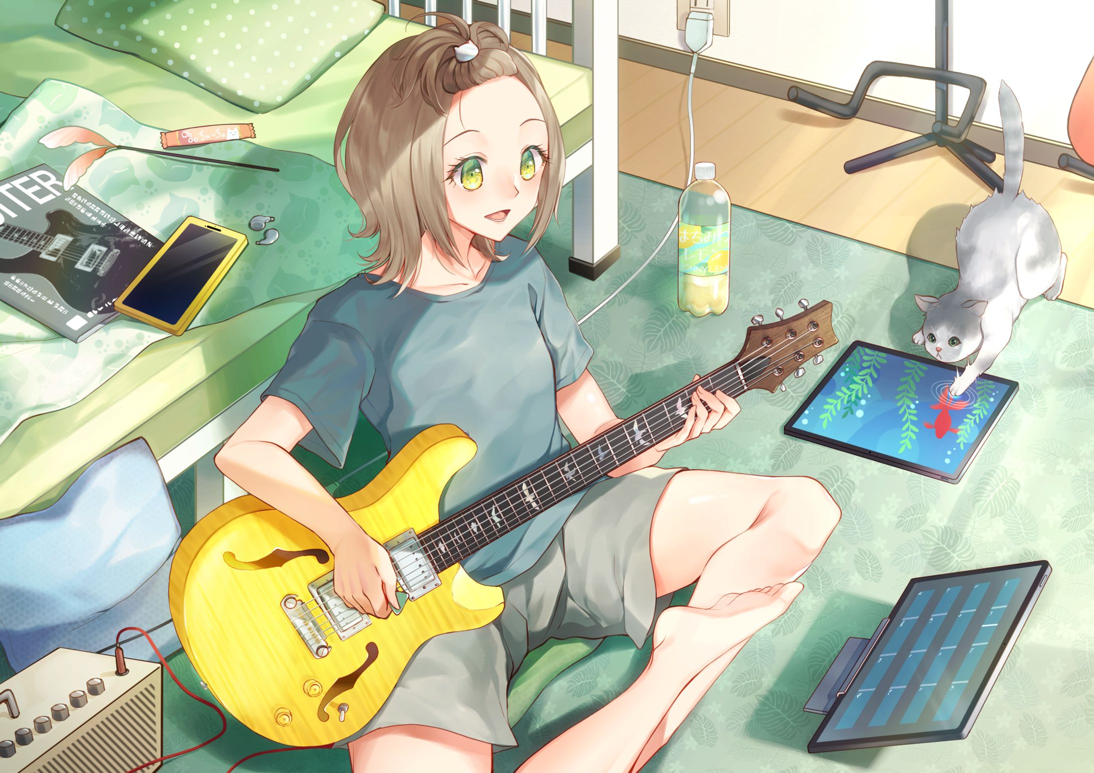 ギター少女-1
