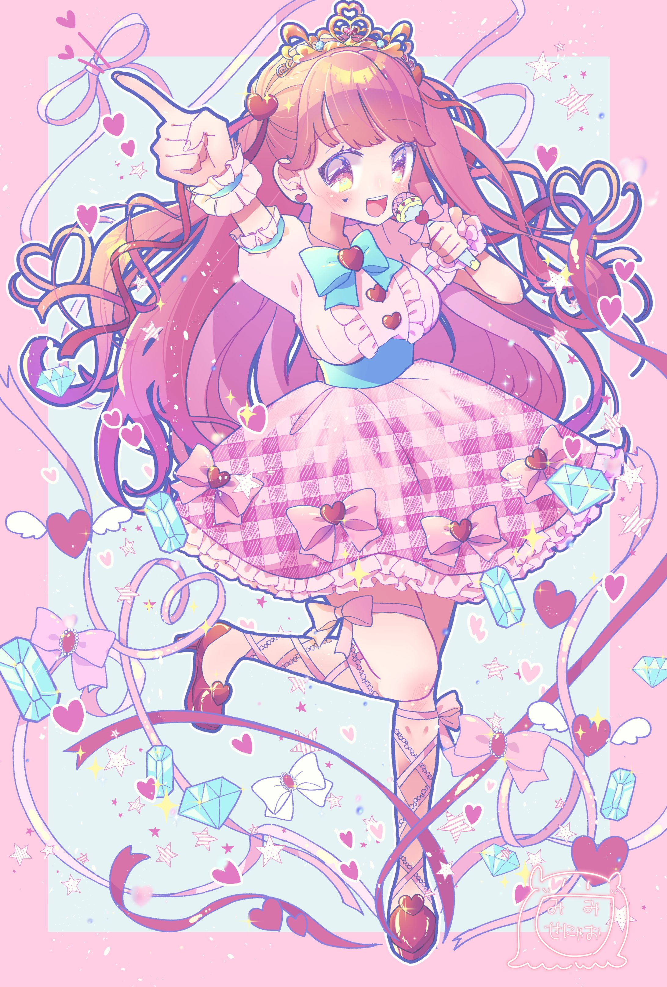 恋家桃音様生誕イラスト-1