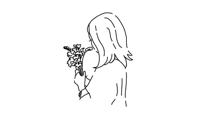 大江かこ様_線画イラスト
