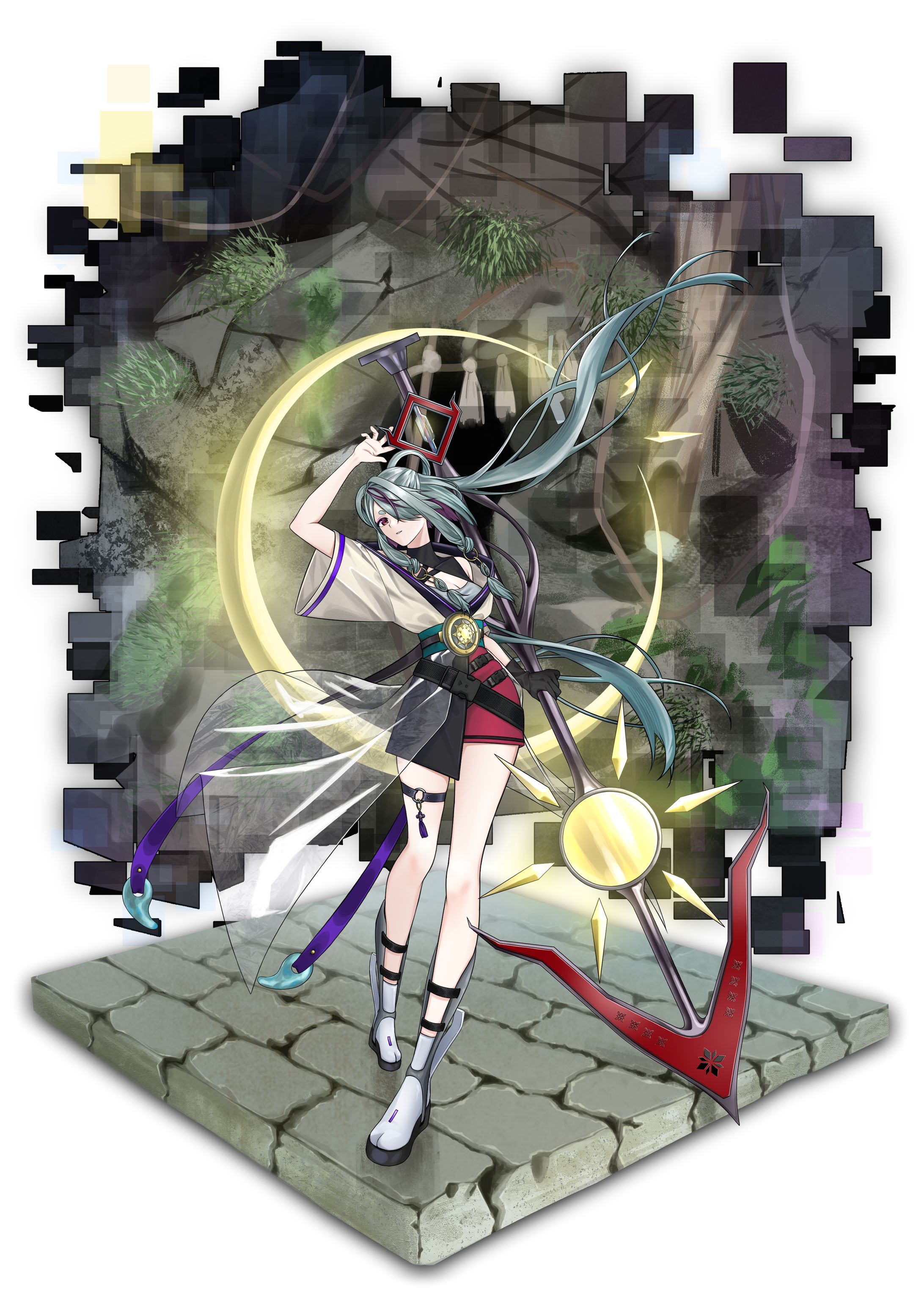 【課題】歴史人物→ゲームキャラ風-1