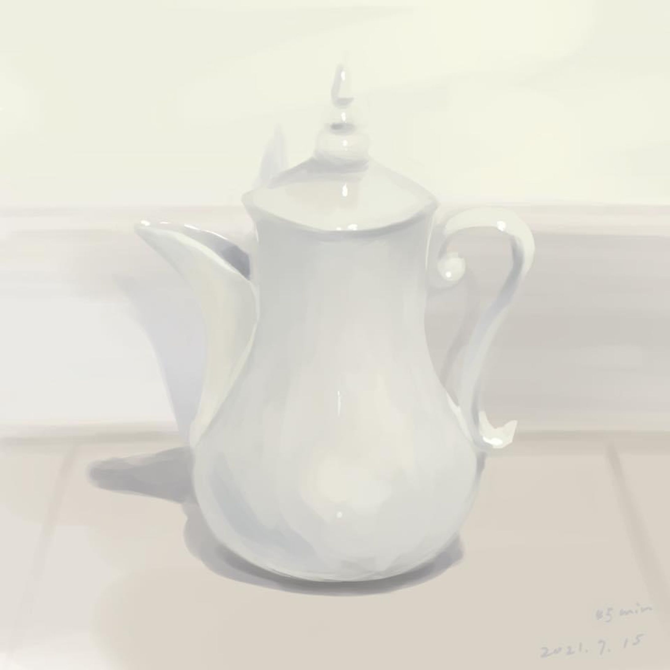 静物スケッチ-1