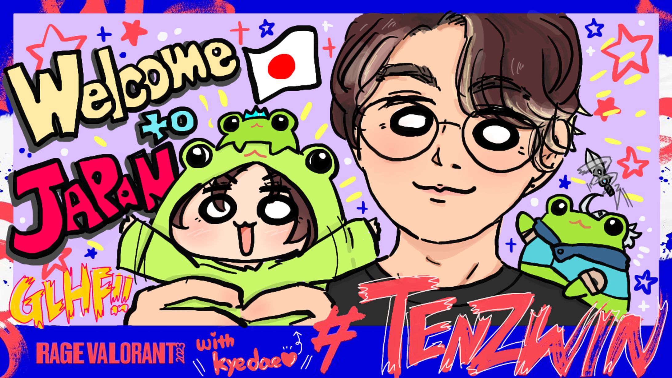 Welcome to Japan! TenZ&Kyedae-1