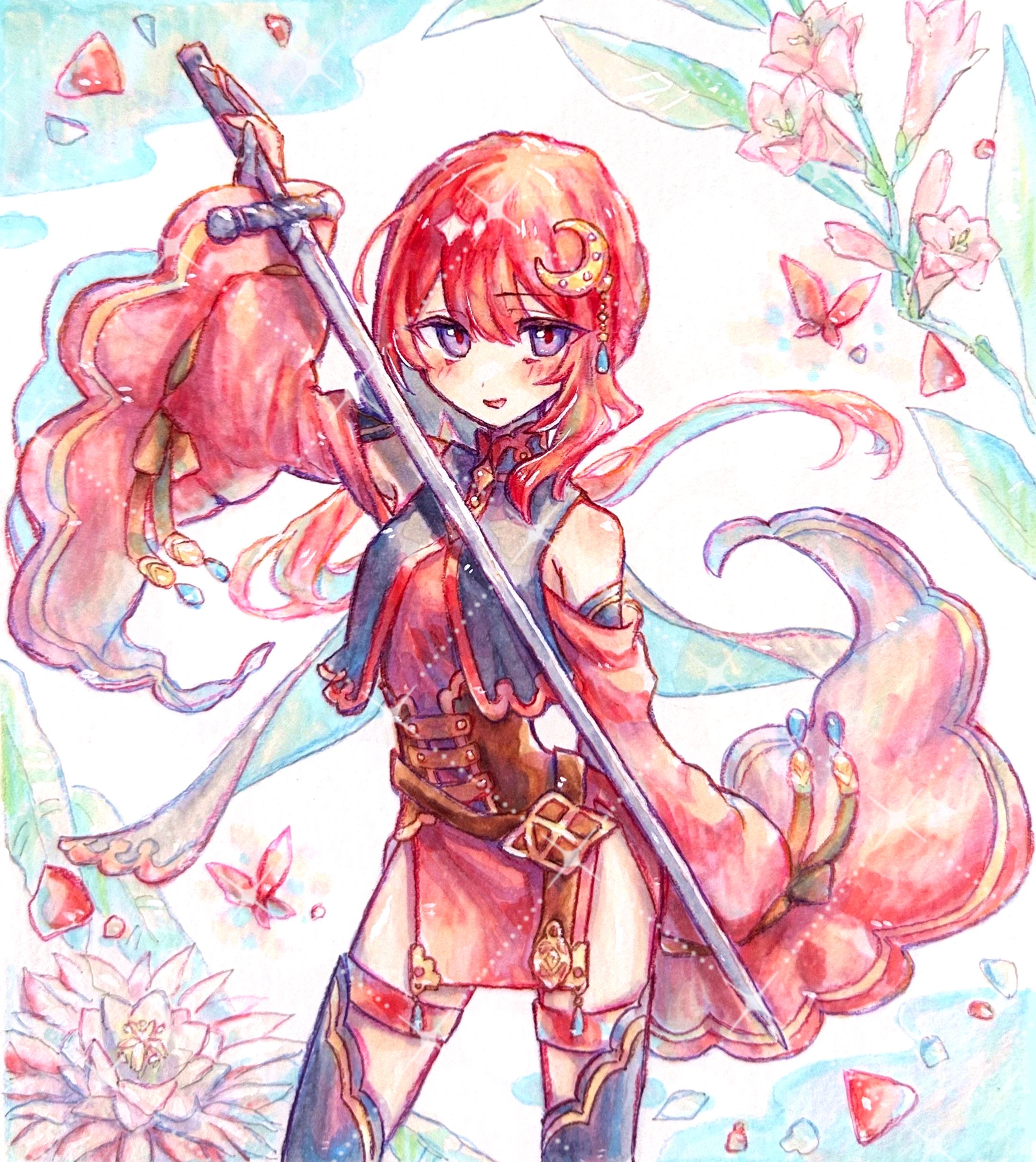 【ご依頼/Commission】 💄🦋🌙-1