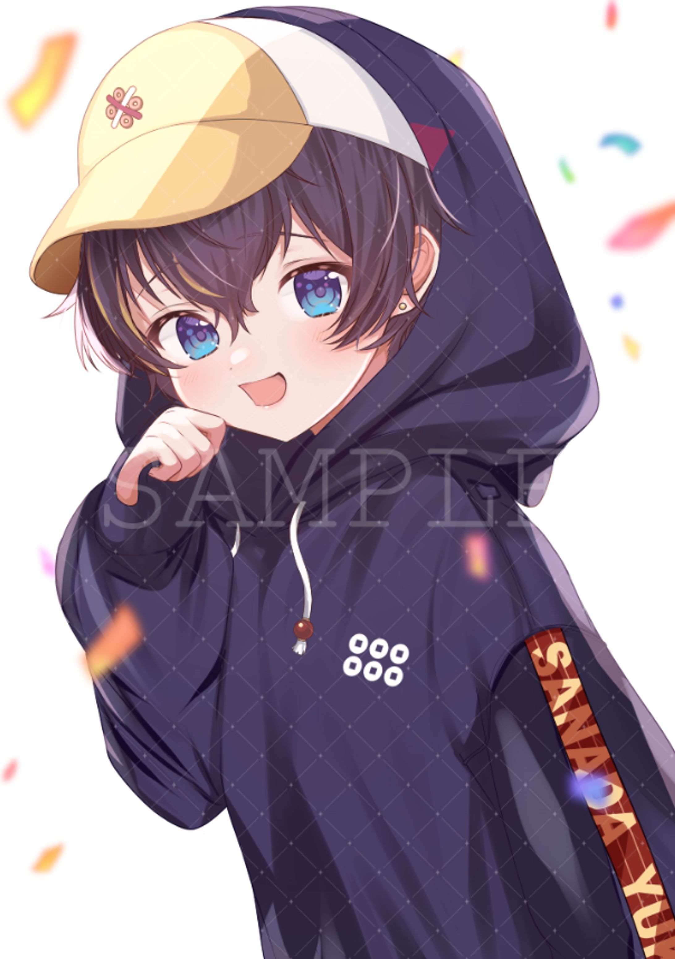 真田幸葉様　半年記念チェキイラスト-1