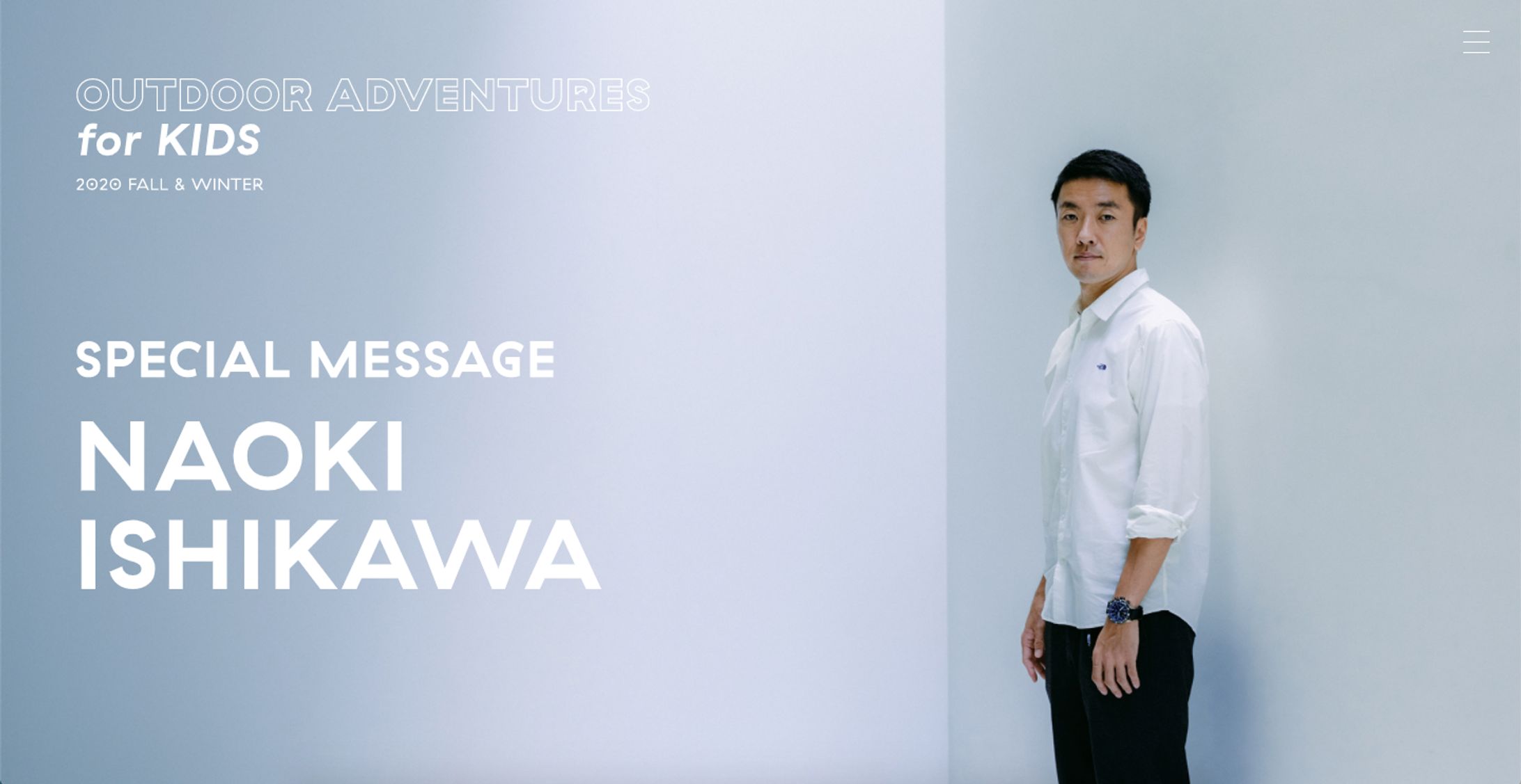 THE NORTH FACE KIDS - Special Message-1