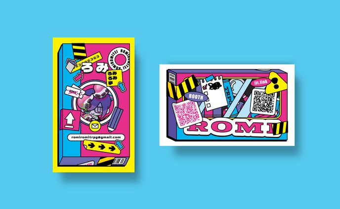 ろみろみ亭 ろみ / NAMECARD DESIGN