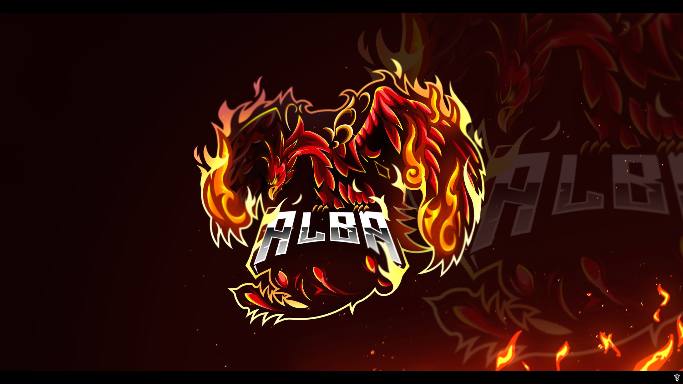 e-Sportsチーム　ALBA様　Mascot Logo-1