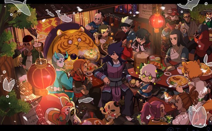 羅小黒戦記２周年イラストコンテスト