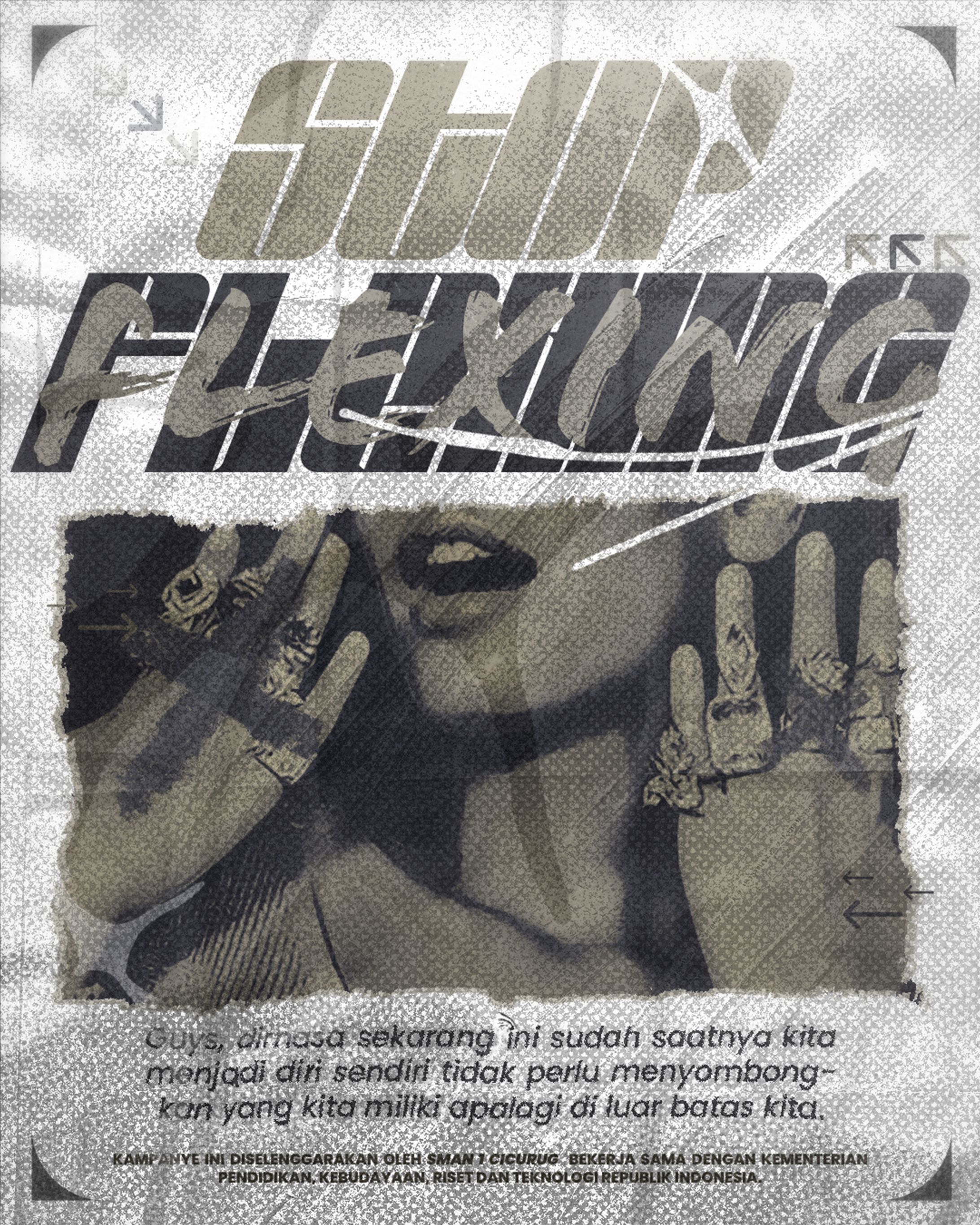STOP FLEXING ~ POSTER ~-1