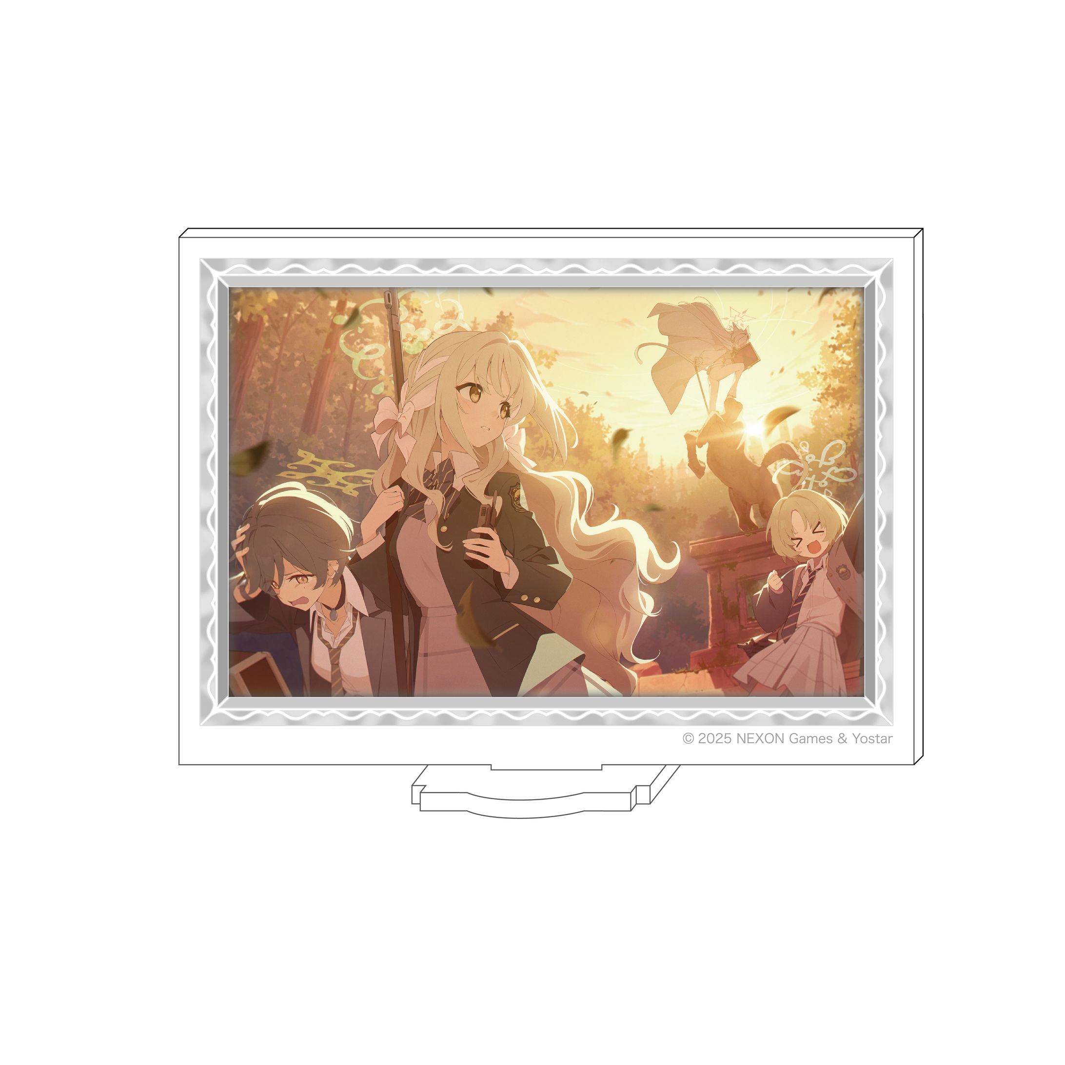 株式会社Yostar Shop ブルーアーカイブ「ミニアクリルスタンド（誰が為の芸術 ~偽飾の絵画と美学の行方~）」 商品企画・デザイン-1