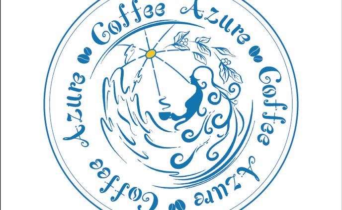 カフェ店舗ロゴ