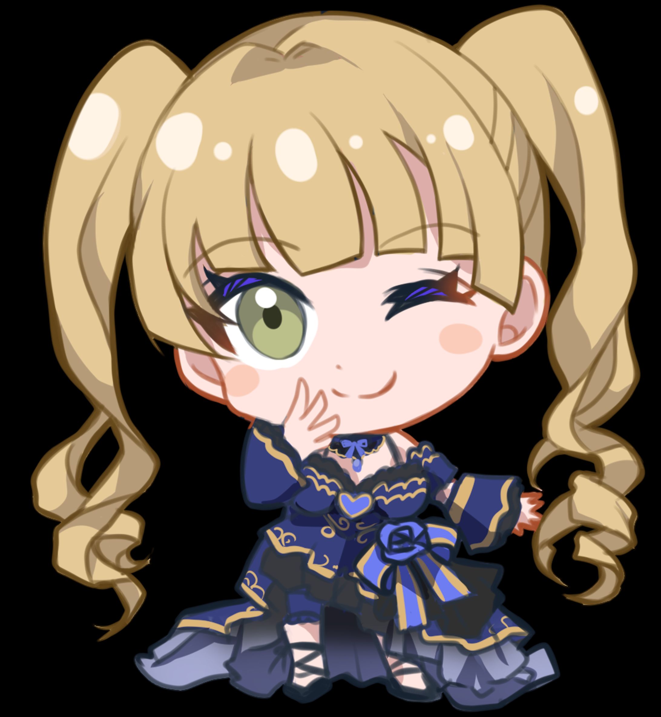   【イラスト】ぱん様のVちゃん-1