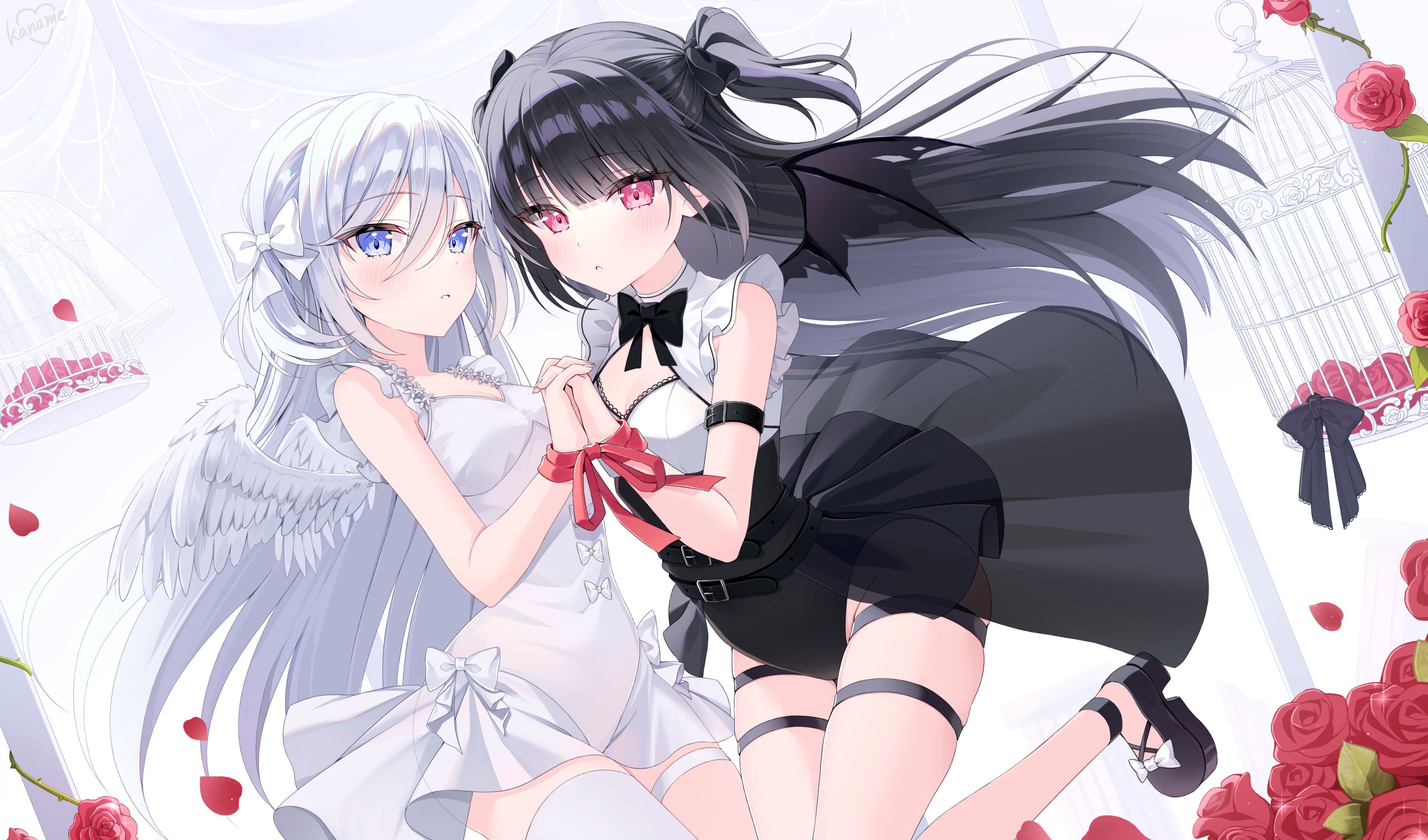 お仕事】月待にゃも様ビジュアルブック表紙イラスト