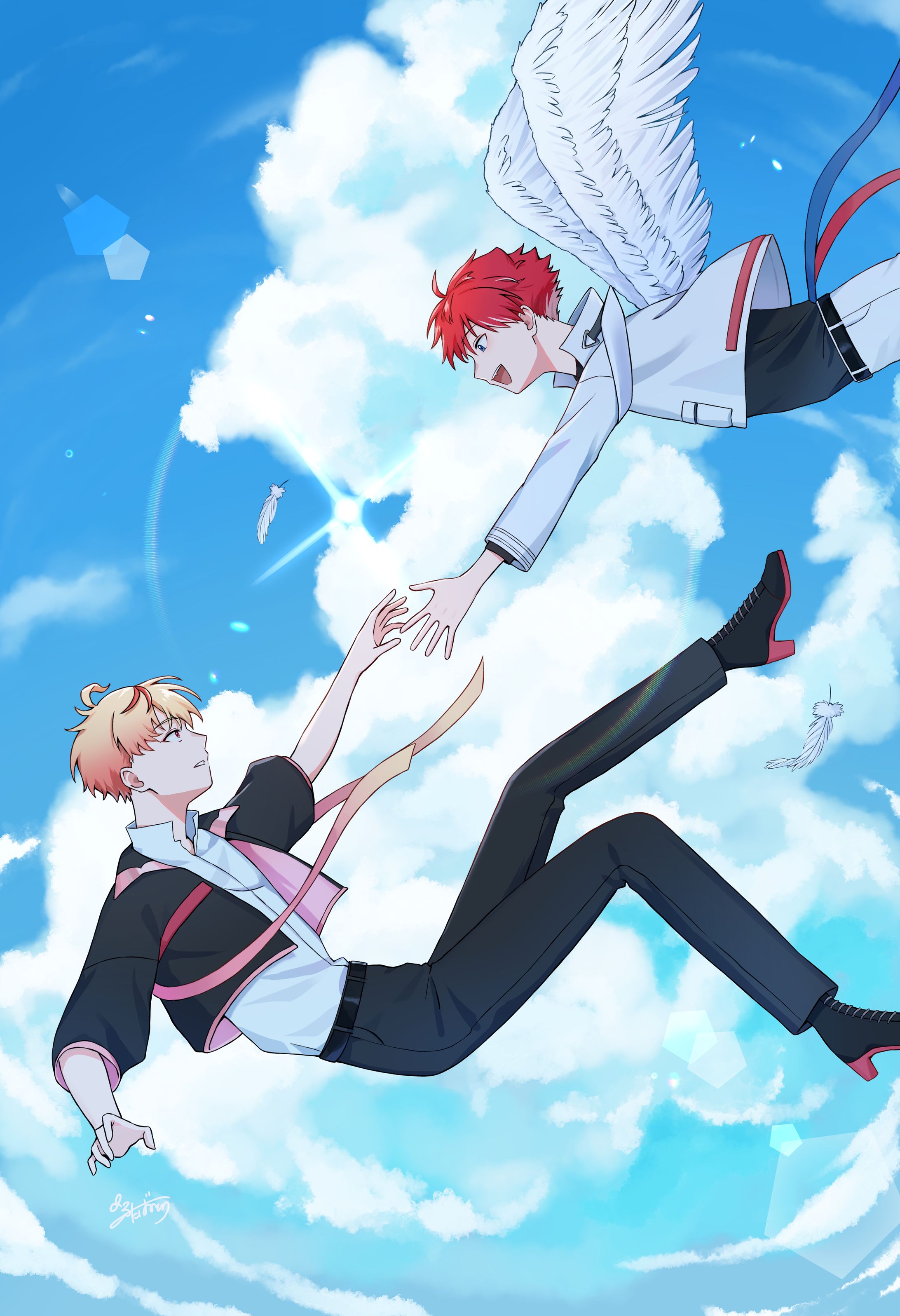 初めて目にする翼 -1