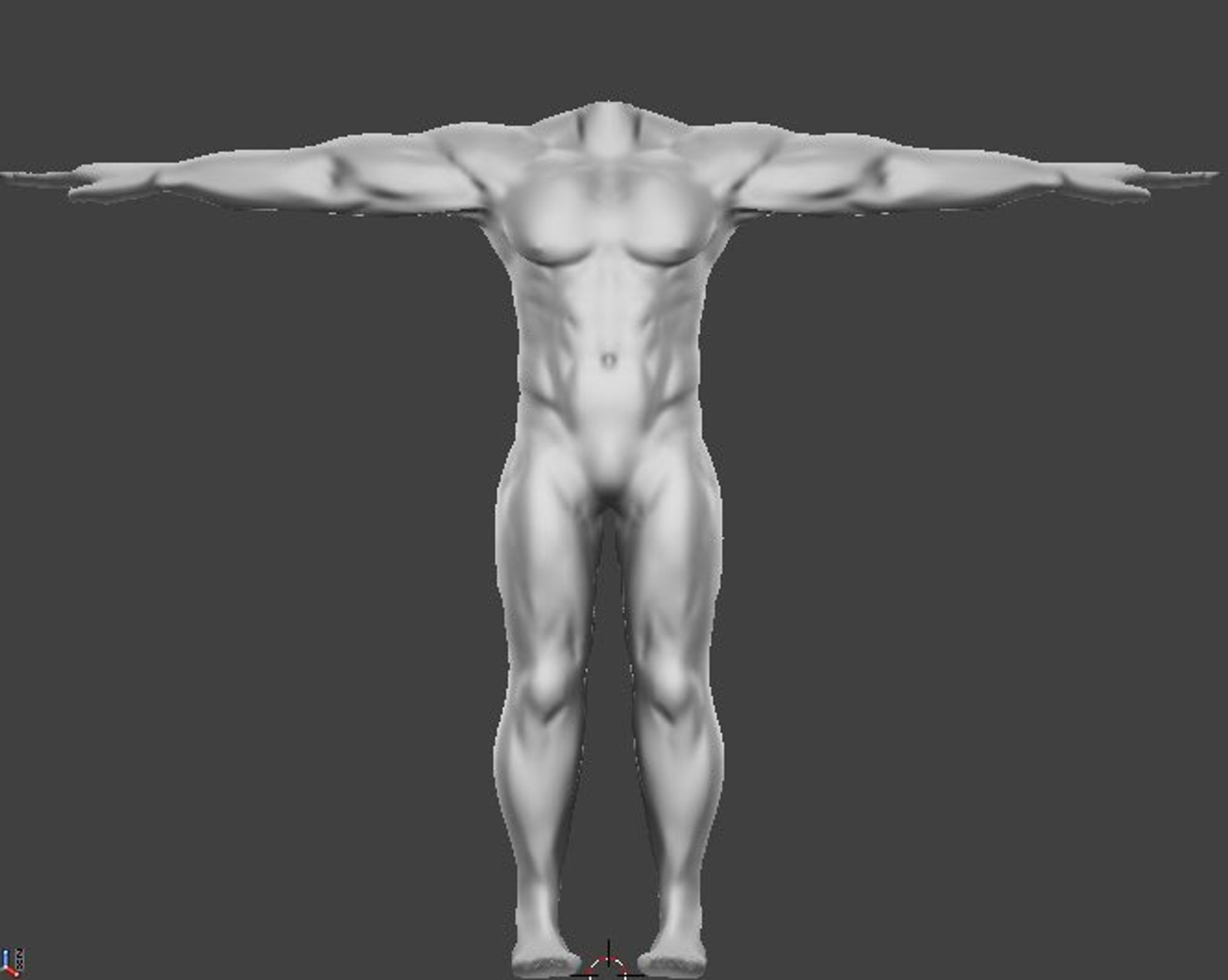 男性素体-1