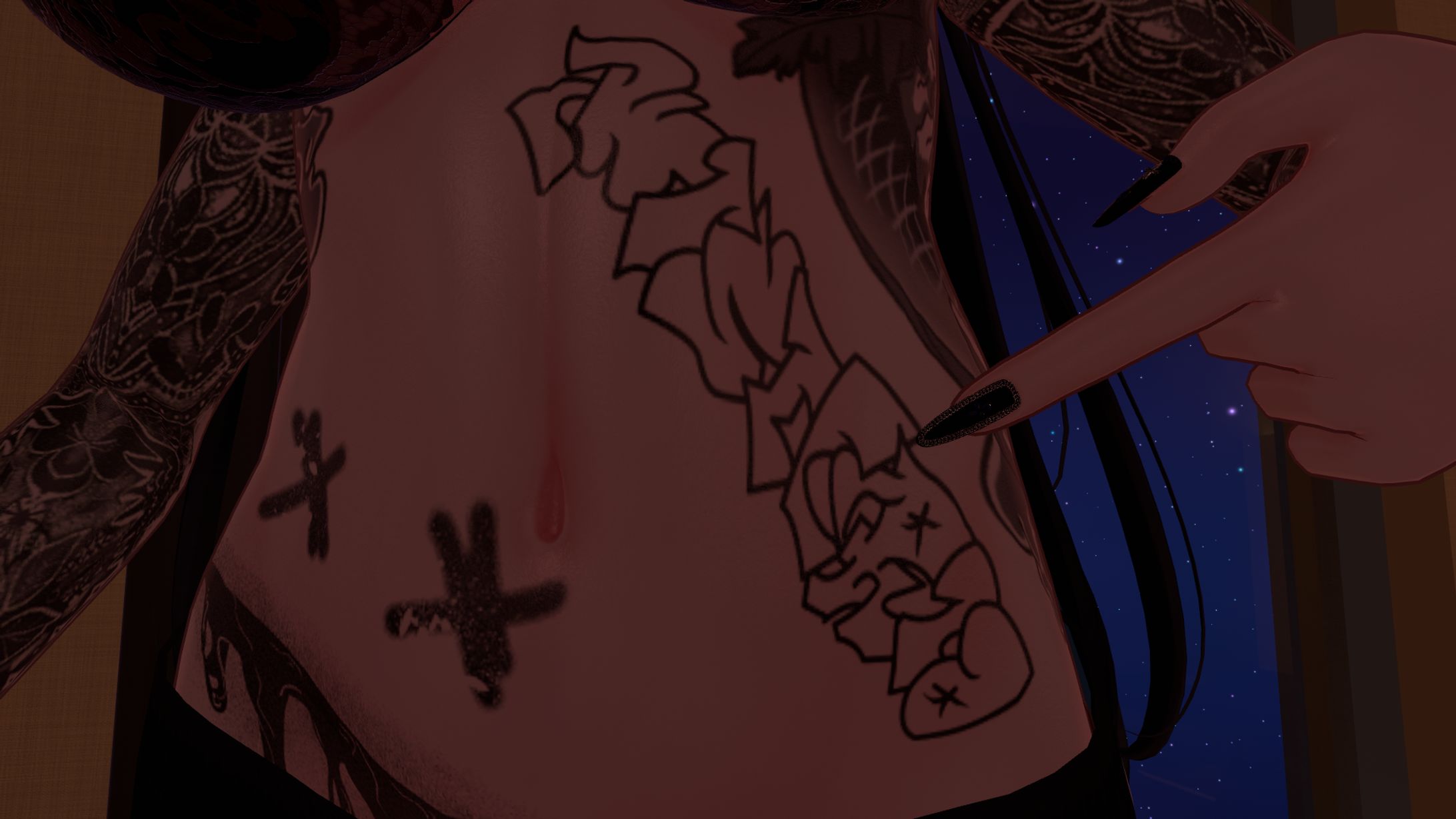 Tatoo Texture(Lettering)(Sample)-1