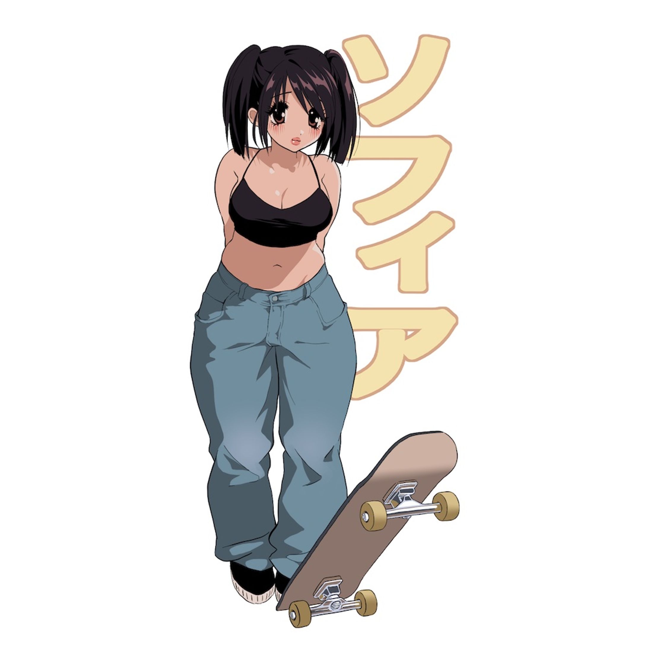 【自主制作】キャラクターイラスト-1