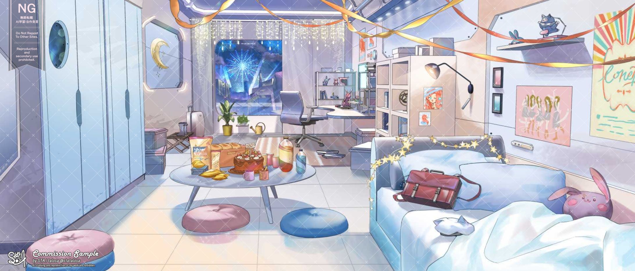 背景BG｜《Rotaeno》 Backgrounds Vo.3-1