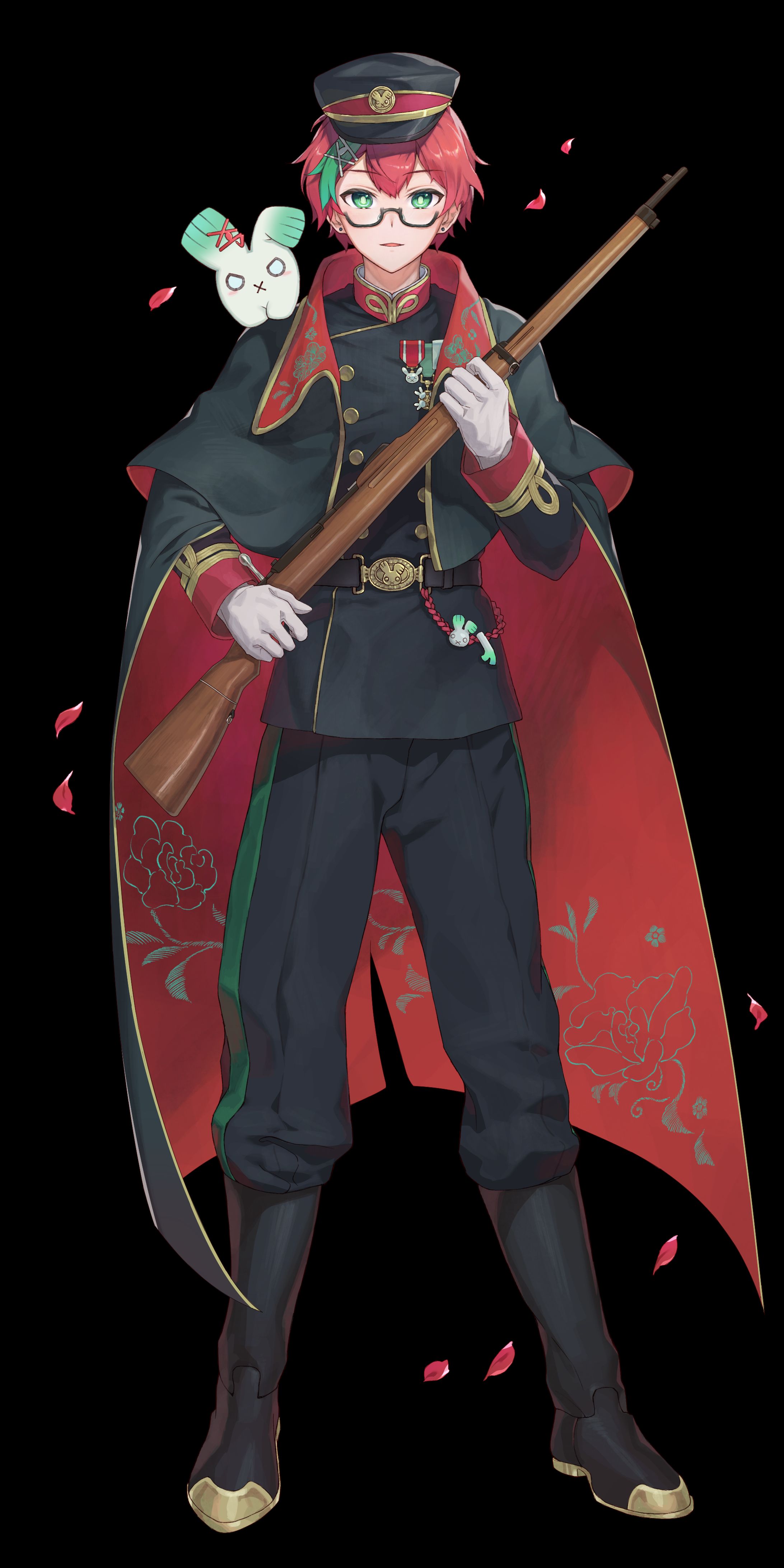 【ラピスライブ様】IRIAM用立ち絵(九条音戯兎様)-1