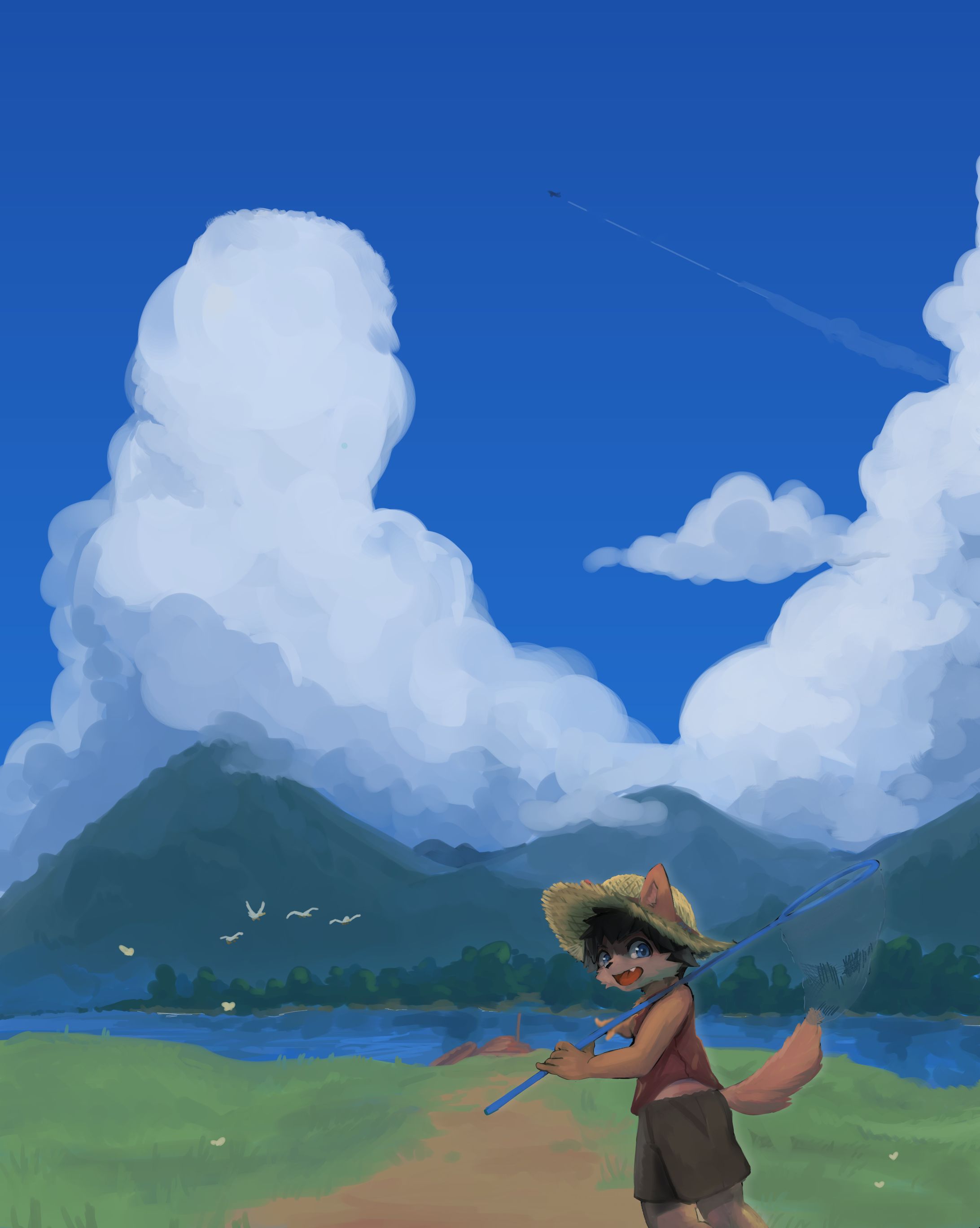 夏の少年-1