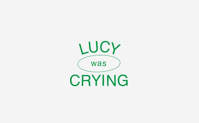 lucy was crying - ロゴマーク