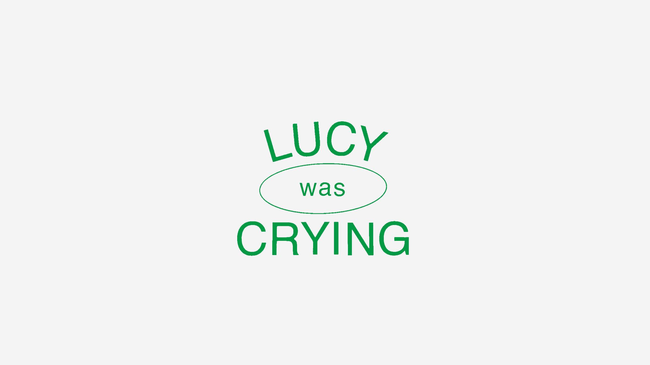 lucy was crying - ロゴマーク-1