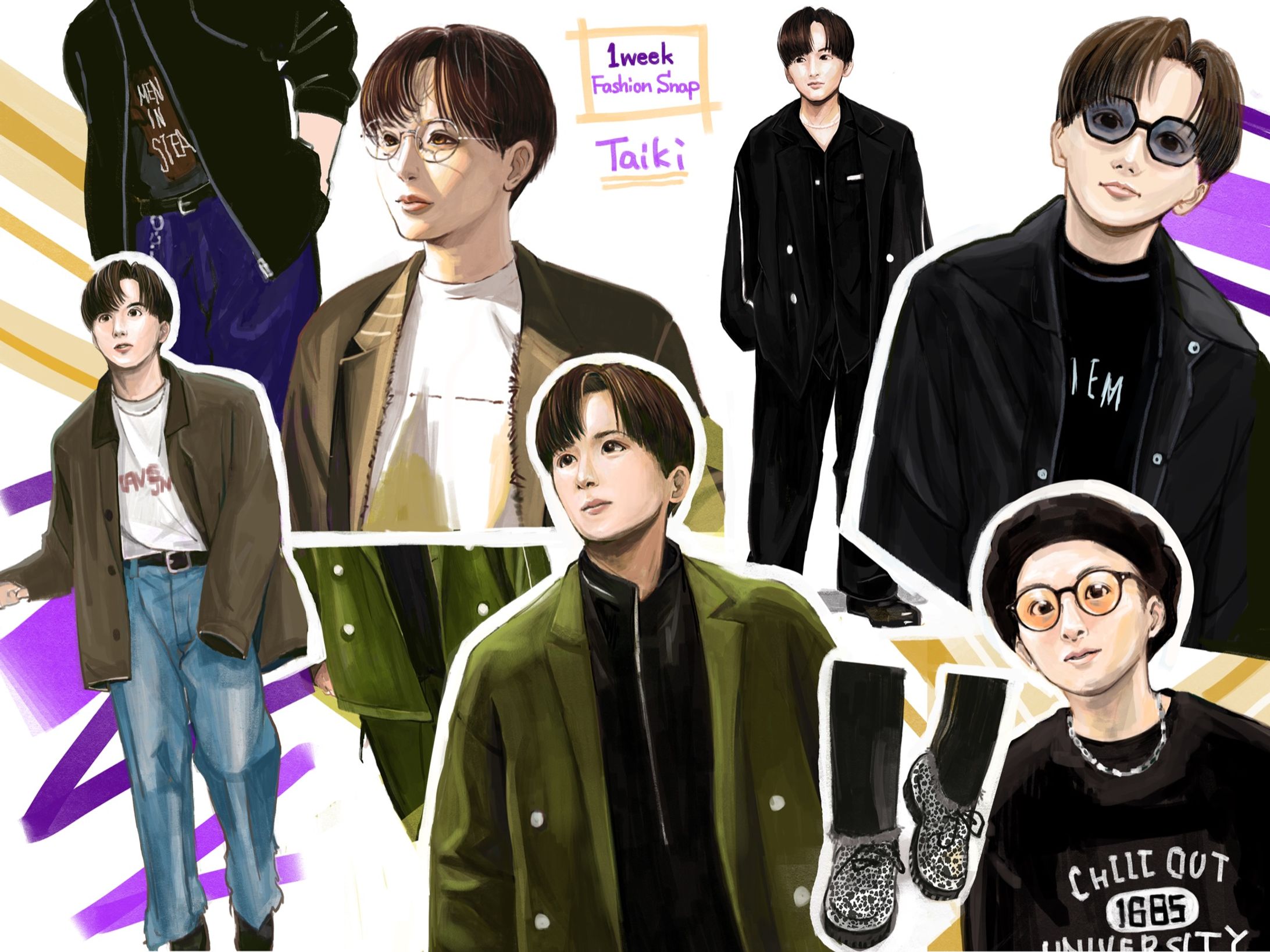 Da-iCE   taiki fashion snap-1