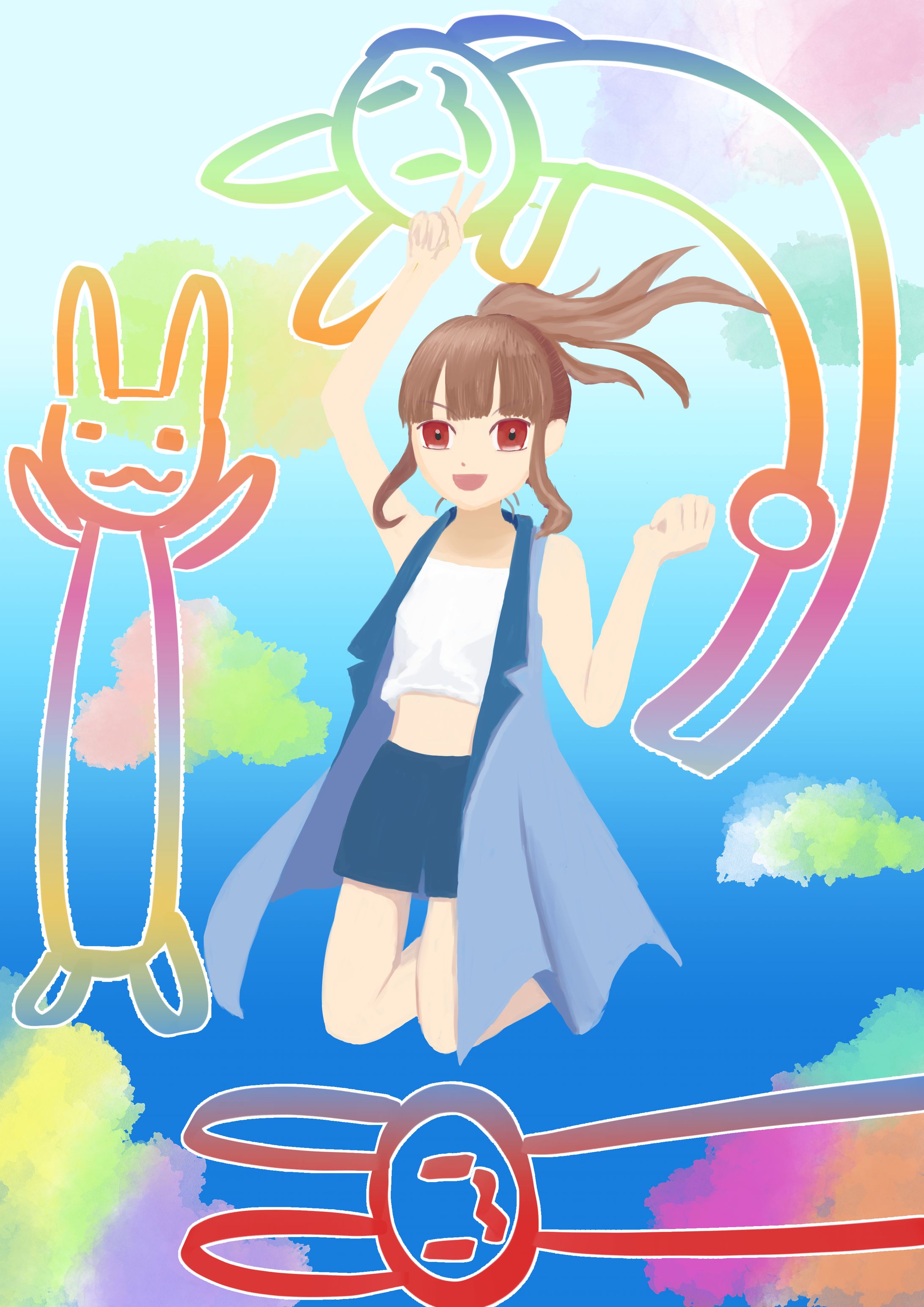 イラスト 厚塗り練習1-1