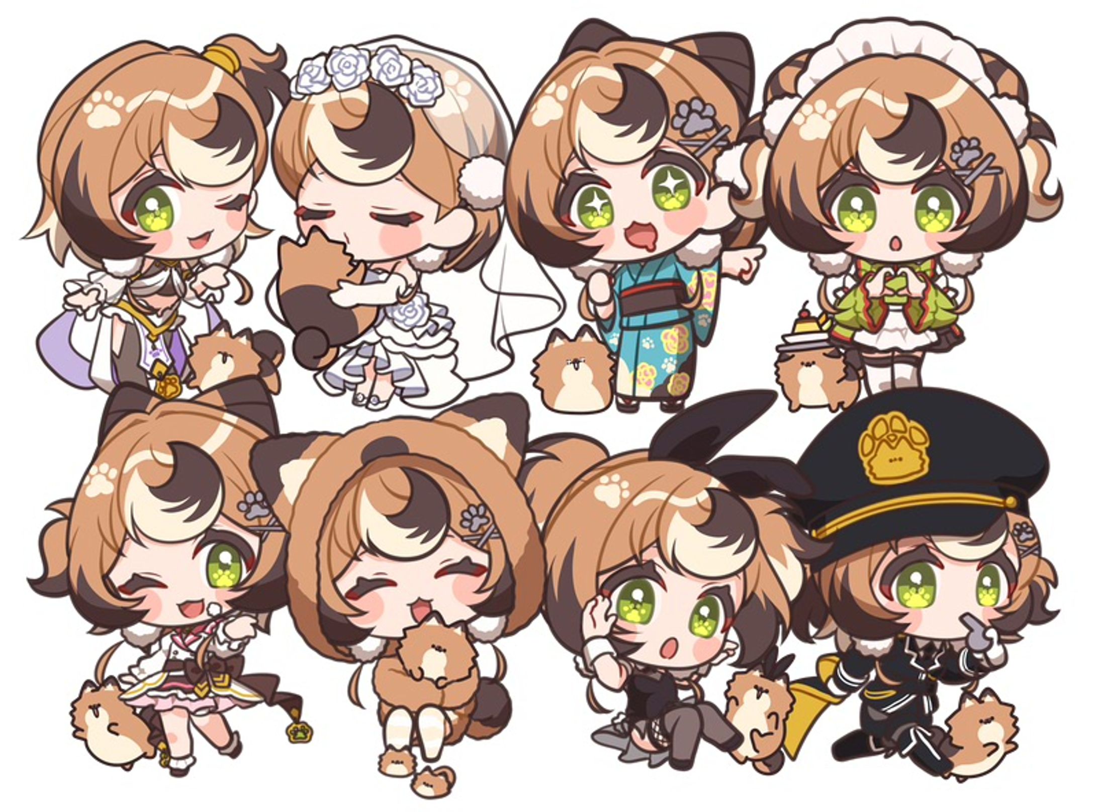 【ちびキャラ】新衣装ちびキャラまとめ-1