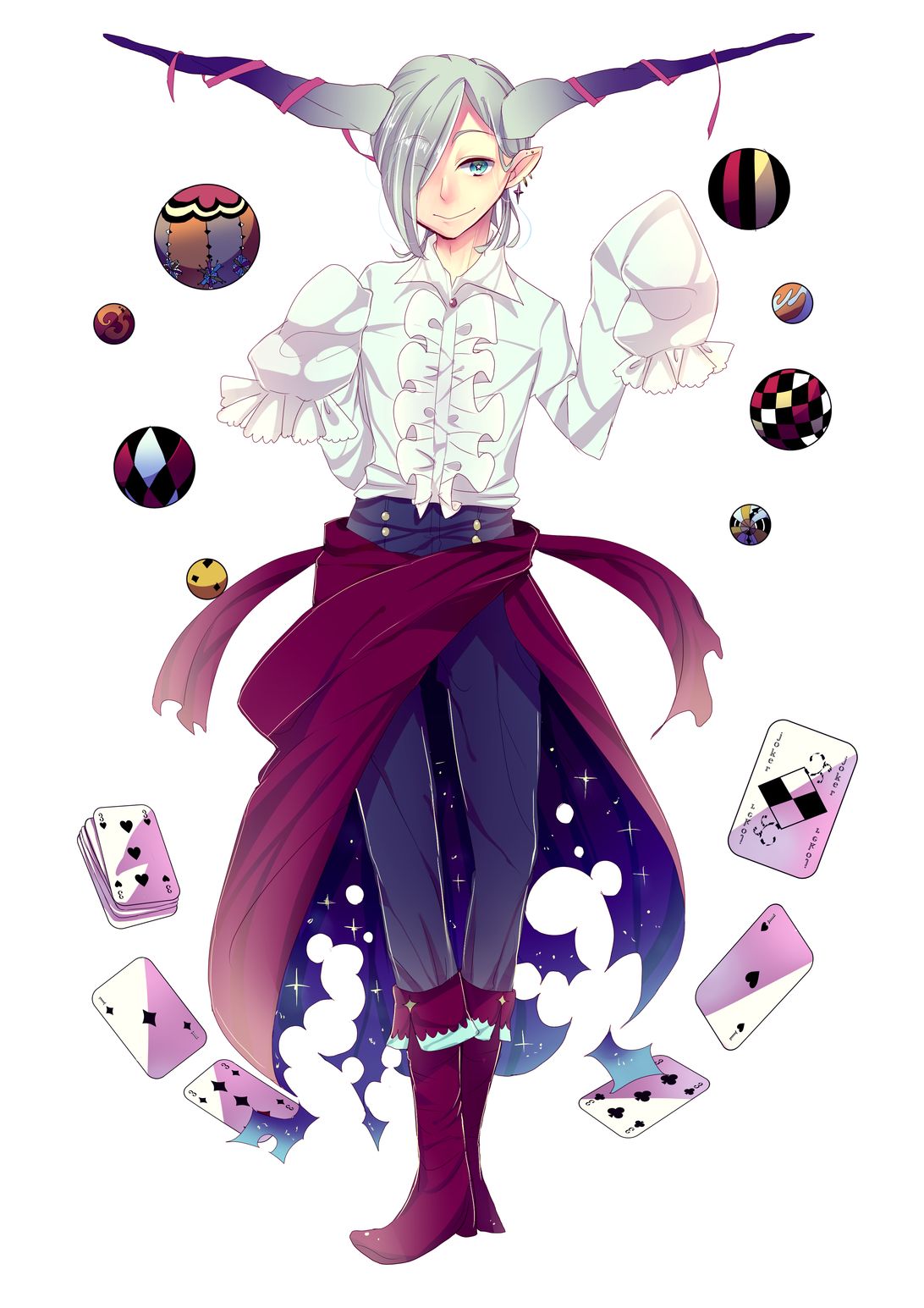 ピエロの絵 9357ad27ddb61b6d3459ed5968d3ca