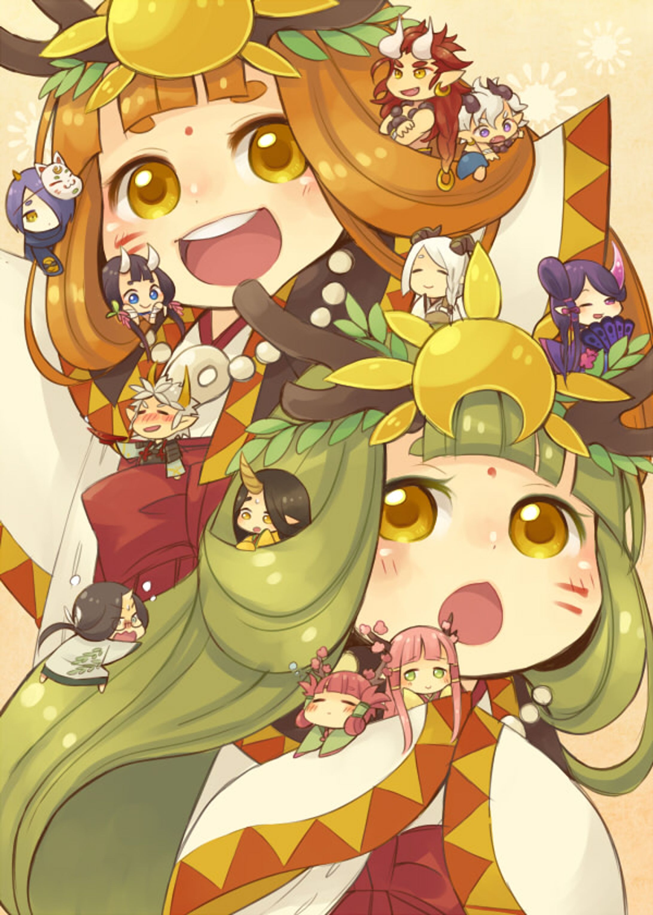 和風月名擬人化（角っ子）-1