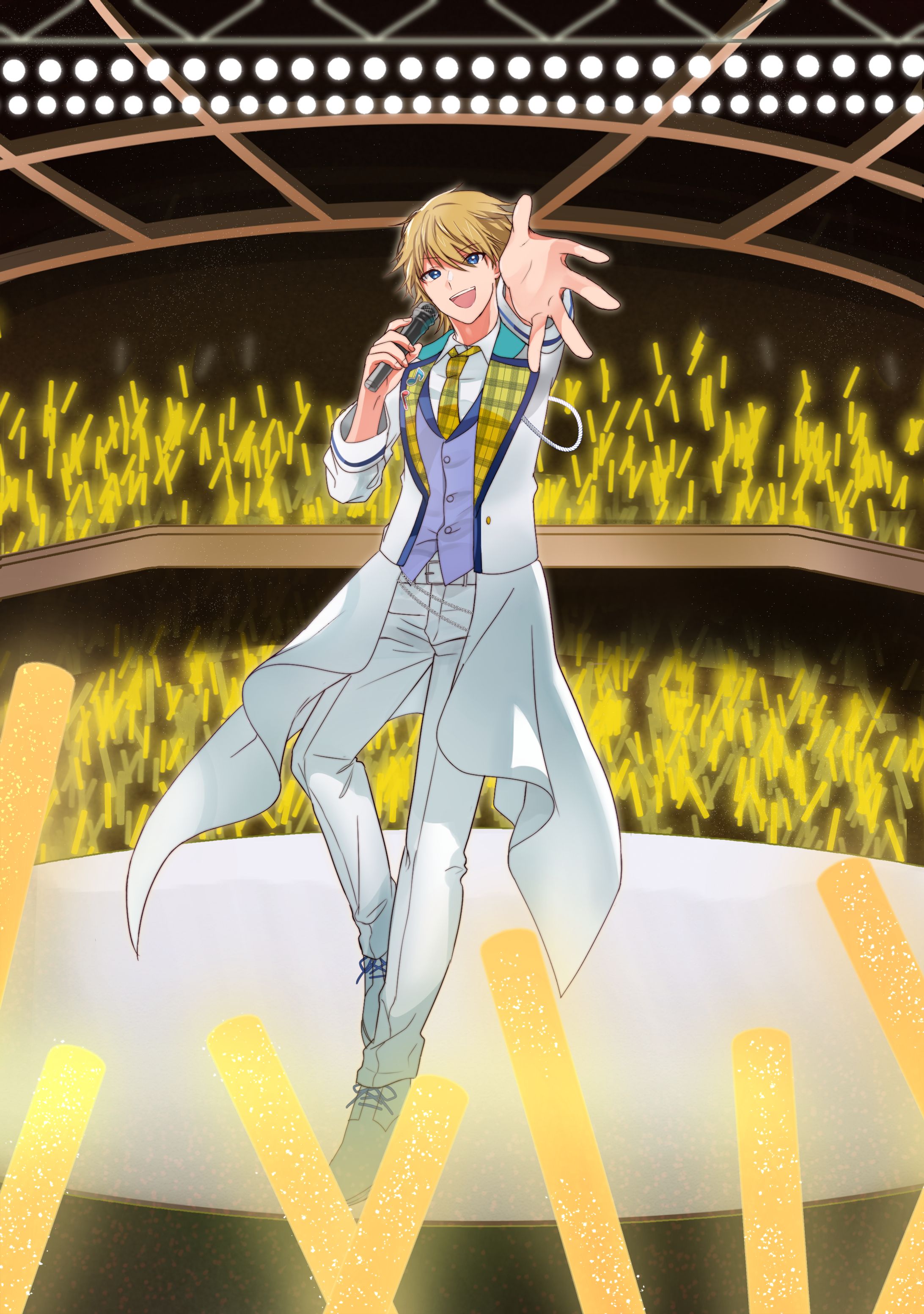 Vtuber　音羽奏斗　動画イラスト-1