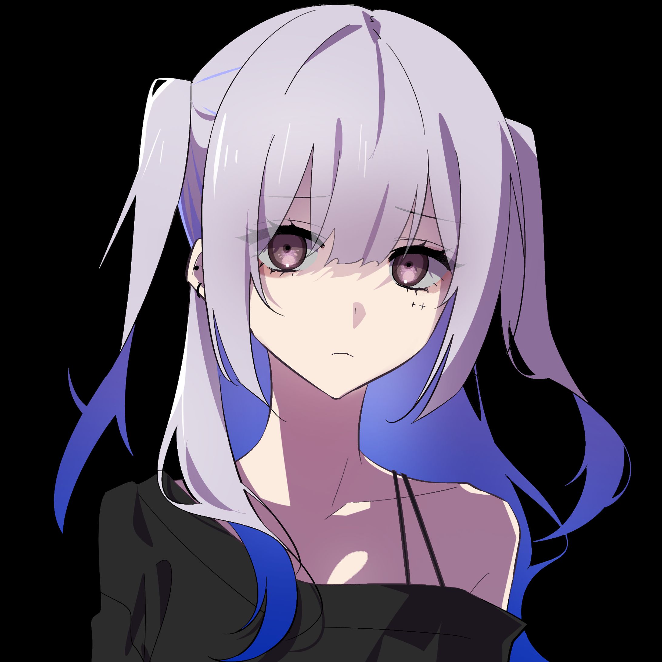 【Original】【Original/For Sale】SNSアイコン/アニメ塗りサンプル-1